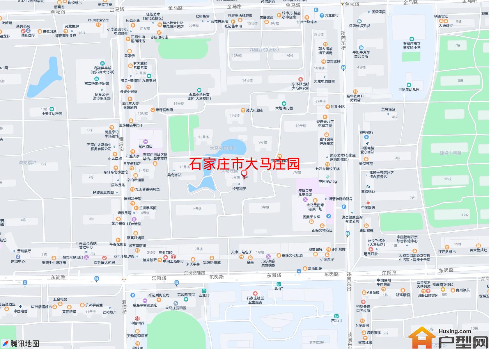 大马庄园小区 - 户型网