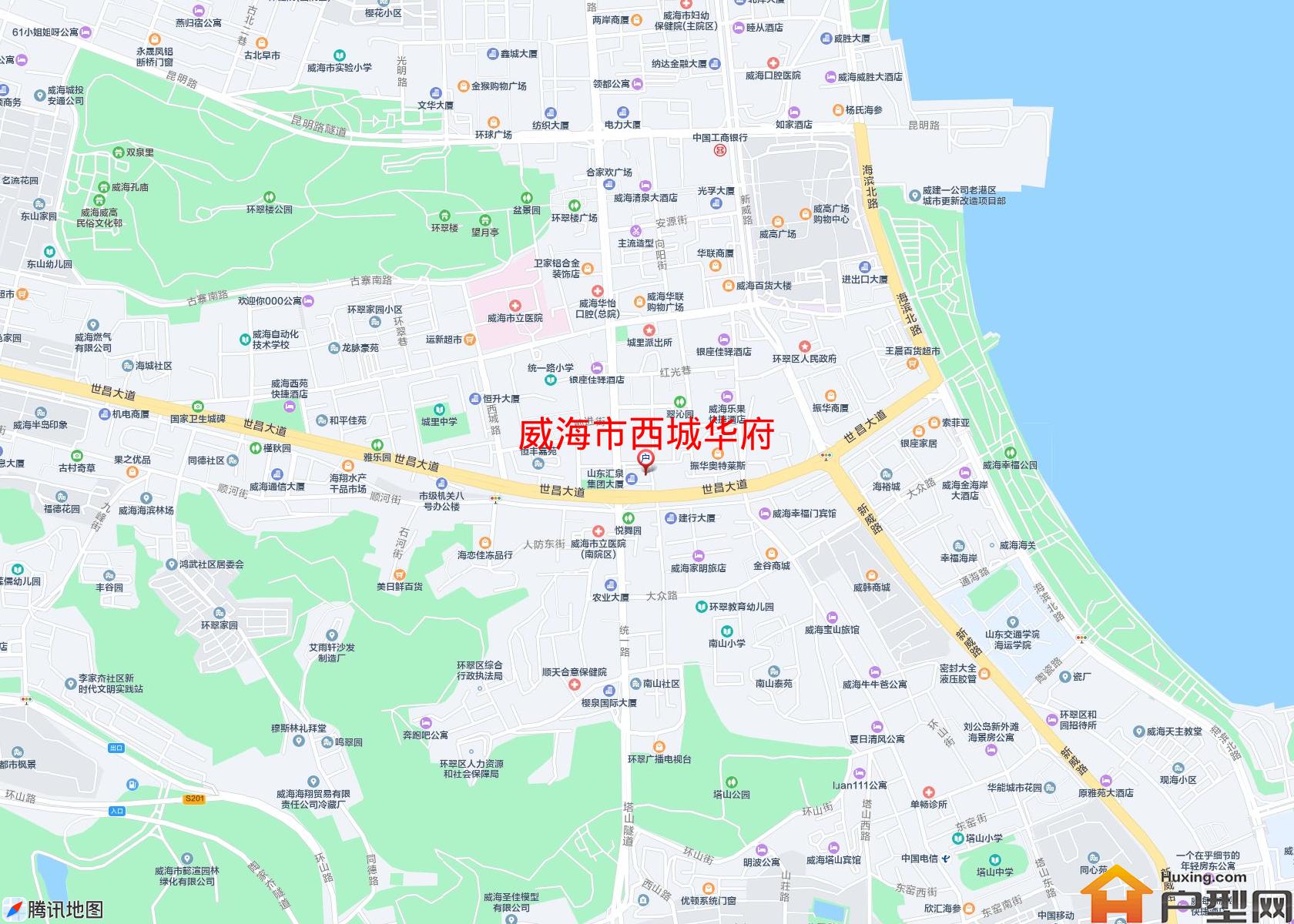西城华府小区 - 户型网