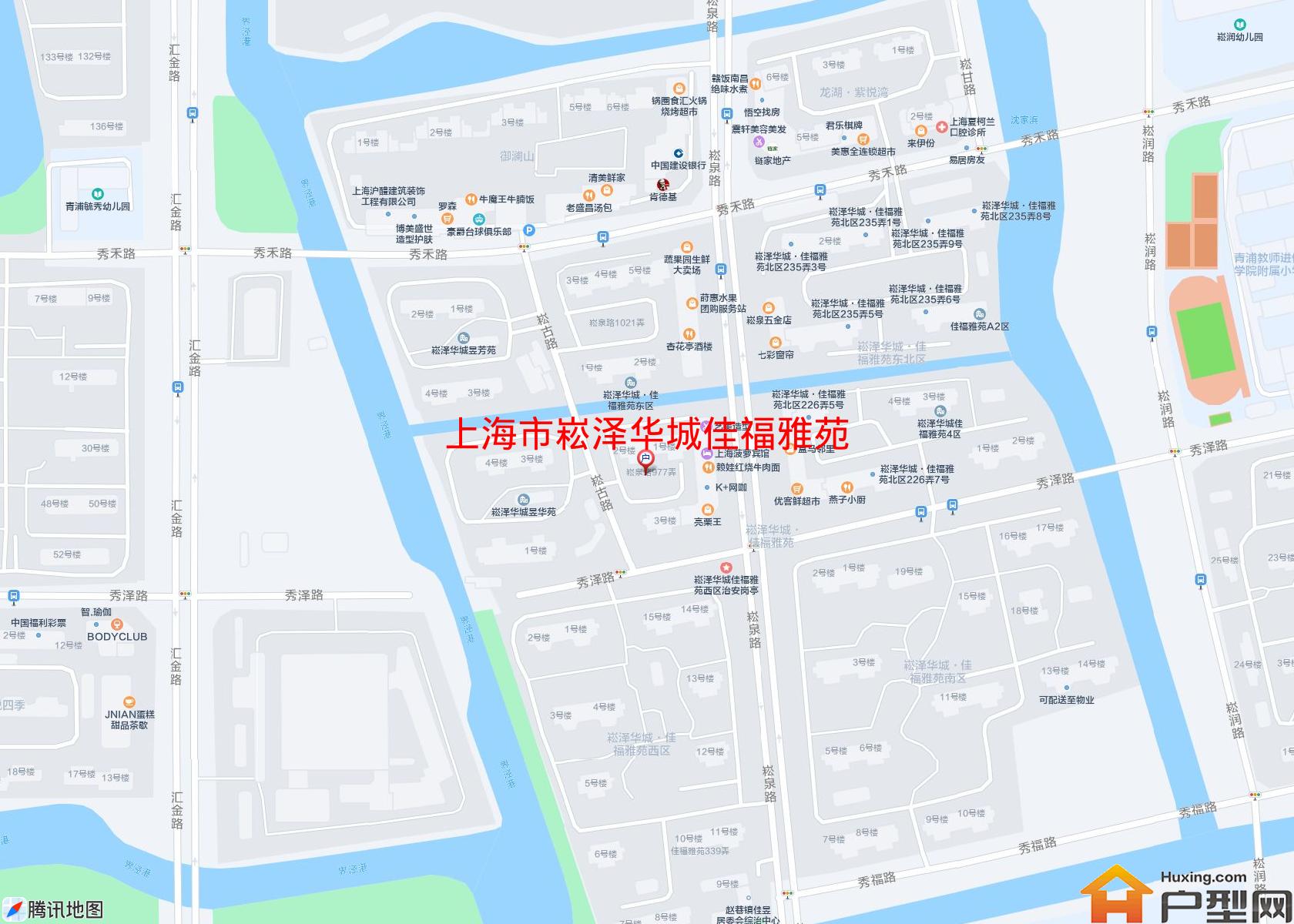 崧泽华城佳福雅苑小区 - 户型网