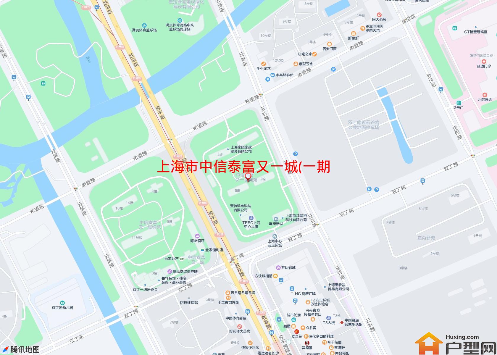 中信泰富又一城(一期)小区 - 户型网