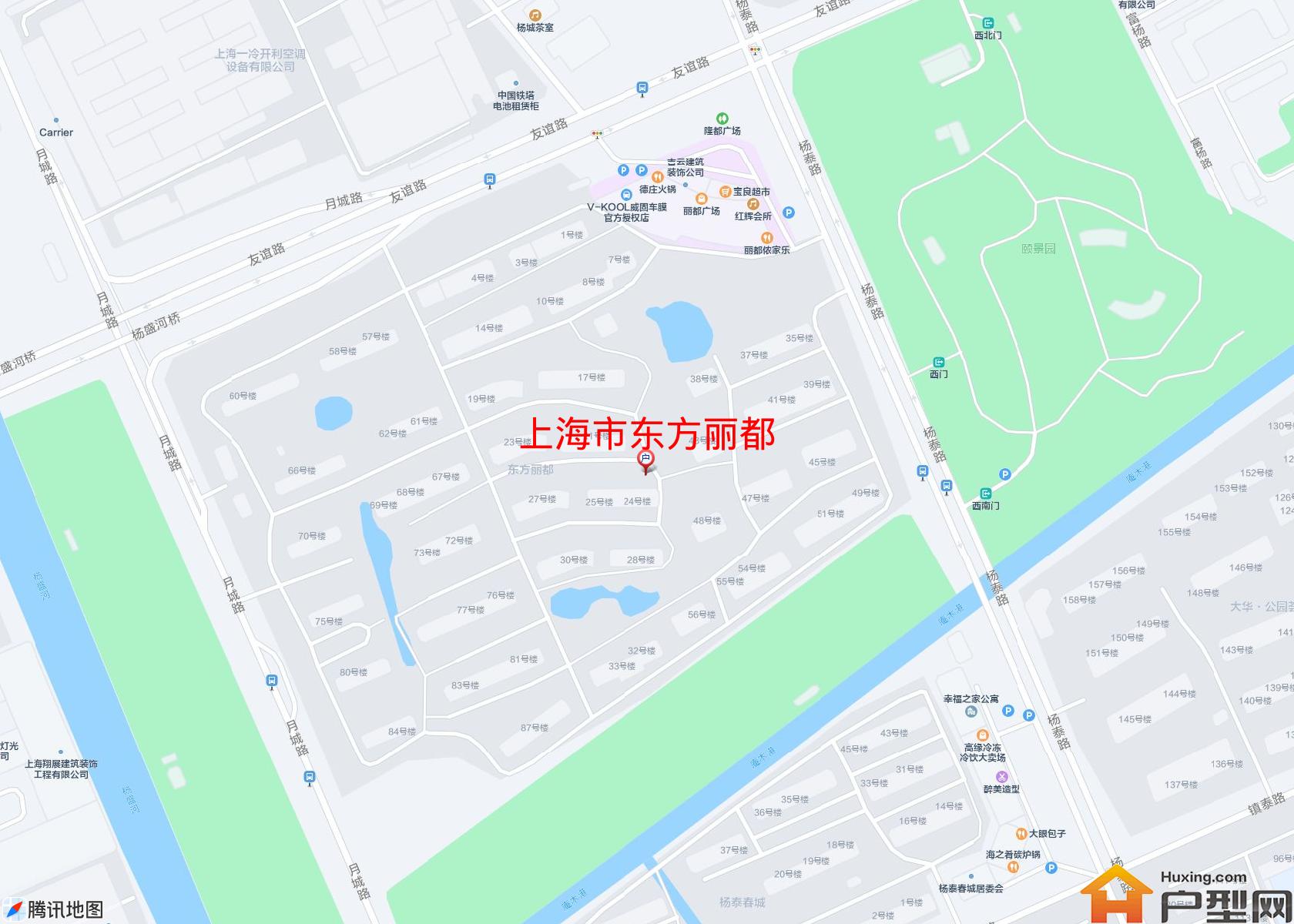 东方丽都小区 - 户型网