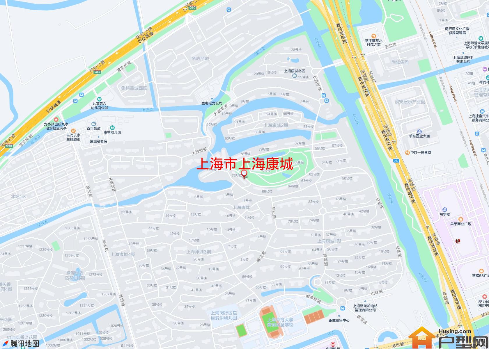 上海康城小区 - 户型网