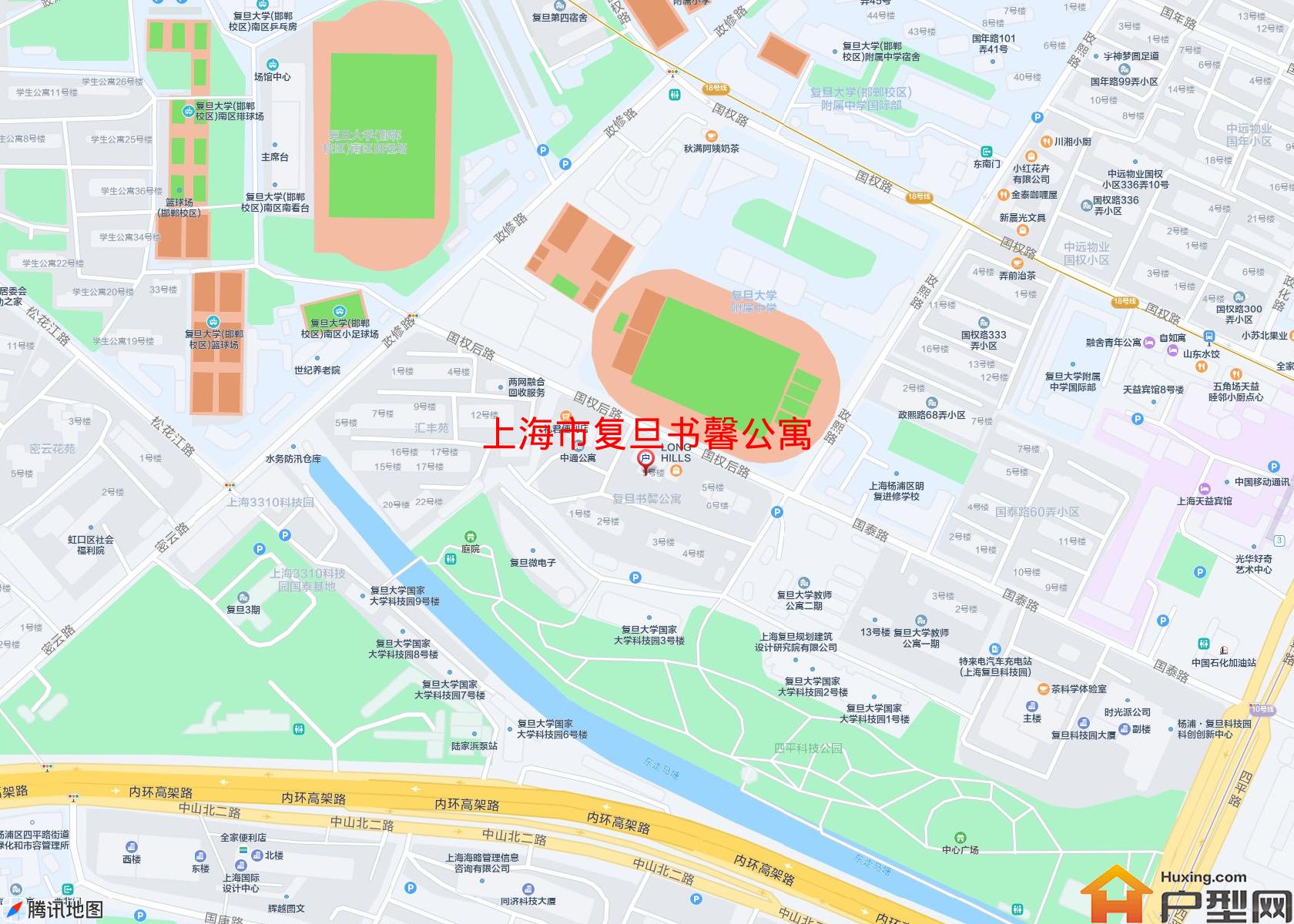 复旦书馨公寓小区 - 户型网