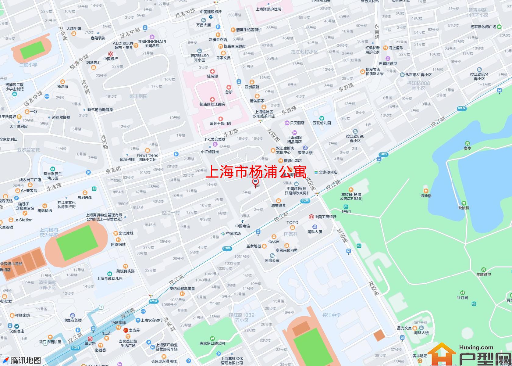 杨浦公寓小区 - 户型网