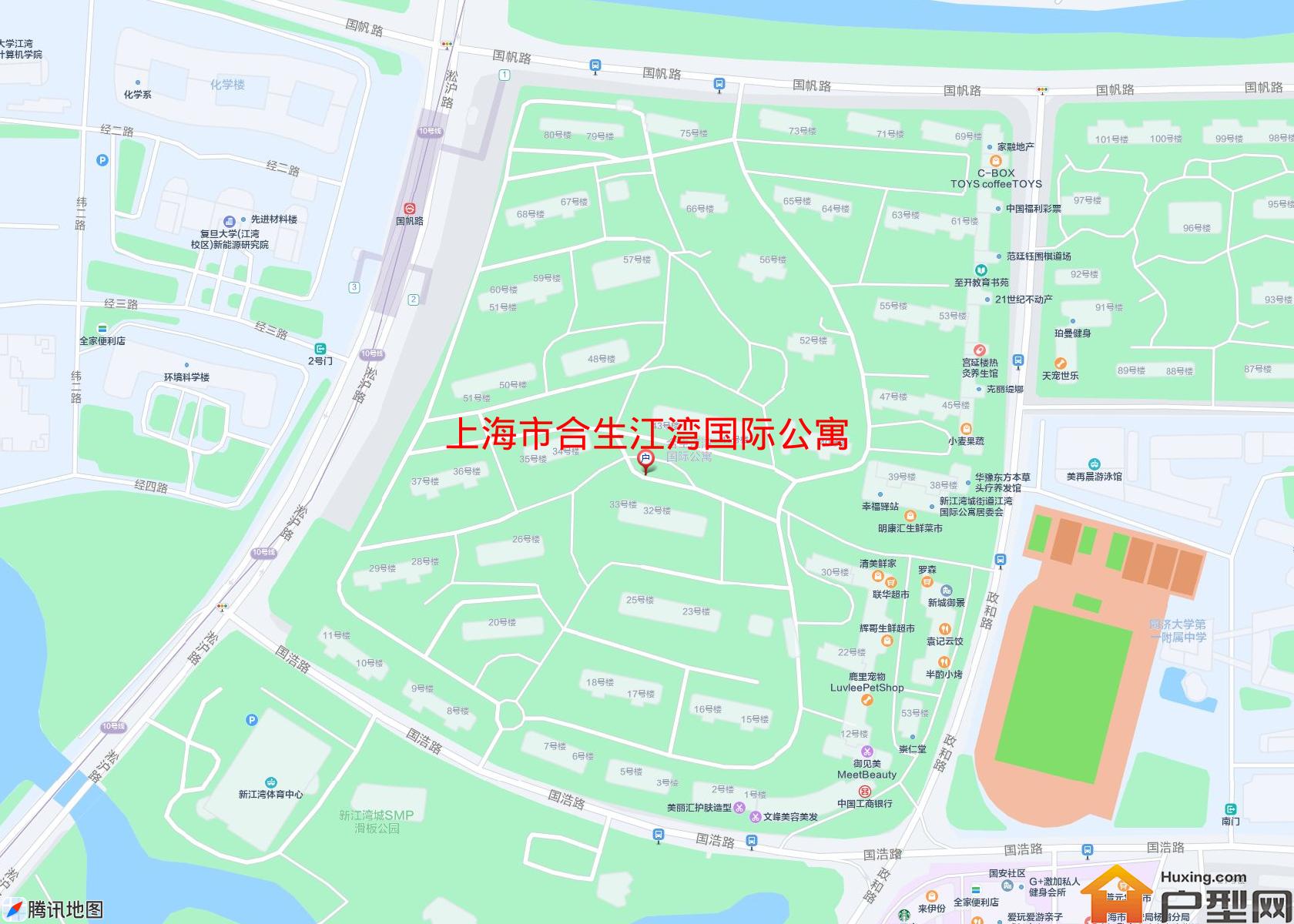 合生江湾国际公寓小区 - 户型网