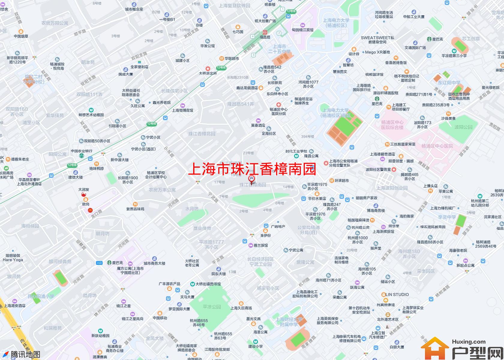 珠江香樟南园小区 - 户型网