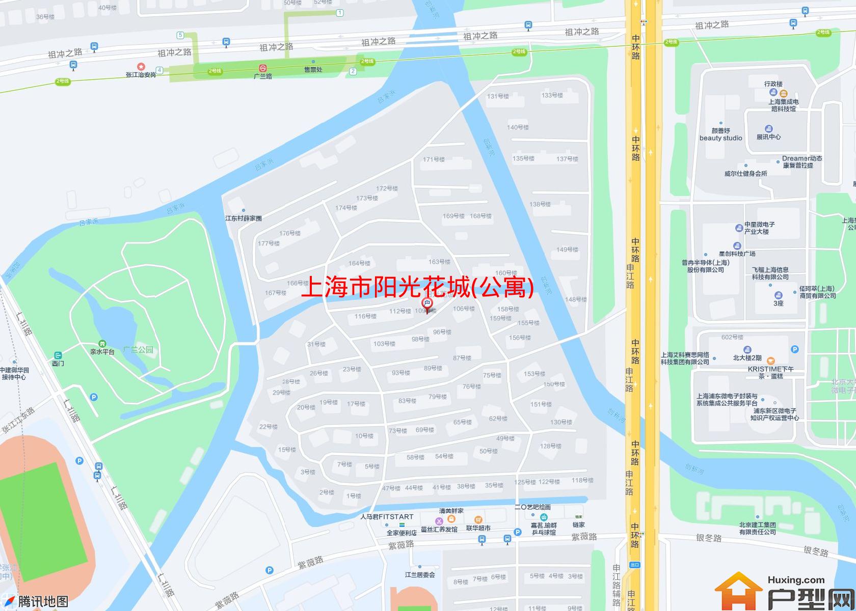 阳光花城(公寓)小区 - 户型网