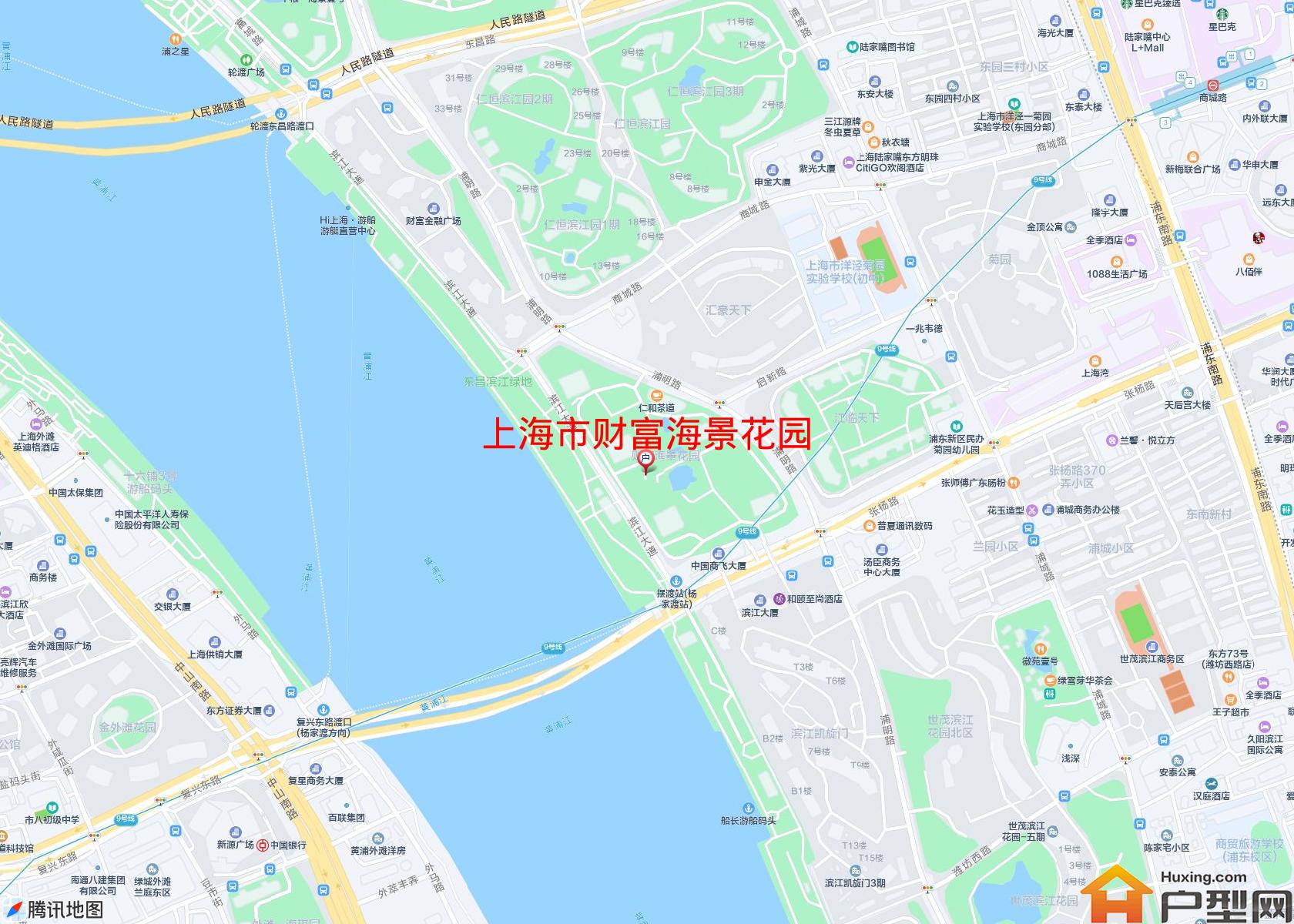 财富海景花园小区 - 户型网