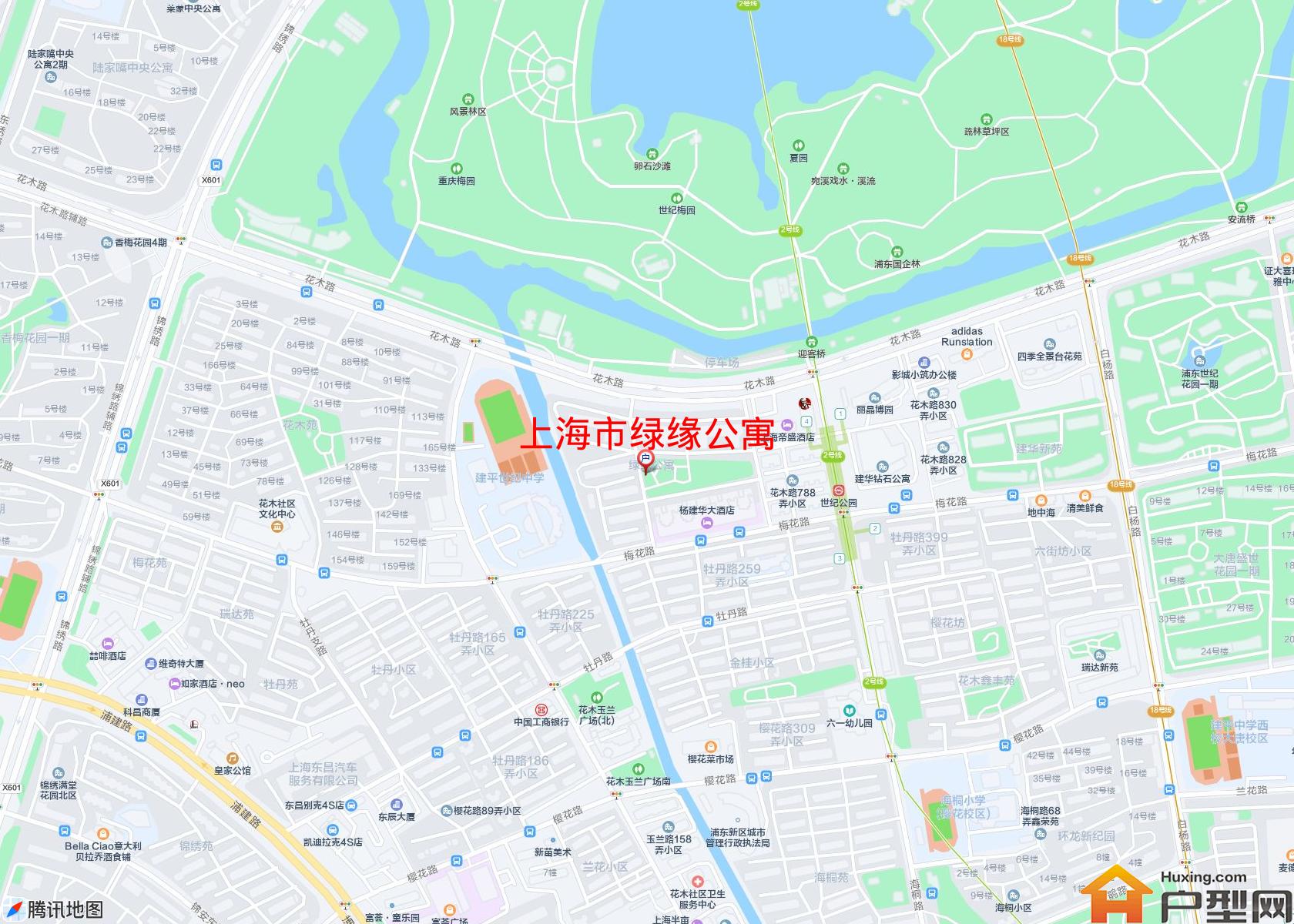 绿缘公寓小区 - 户型网