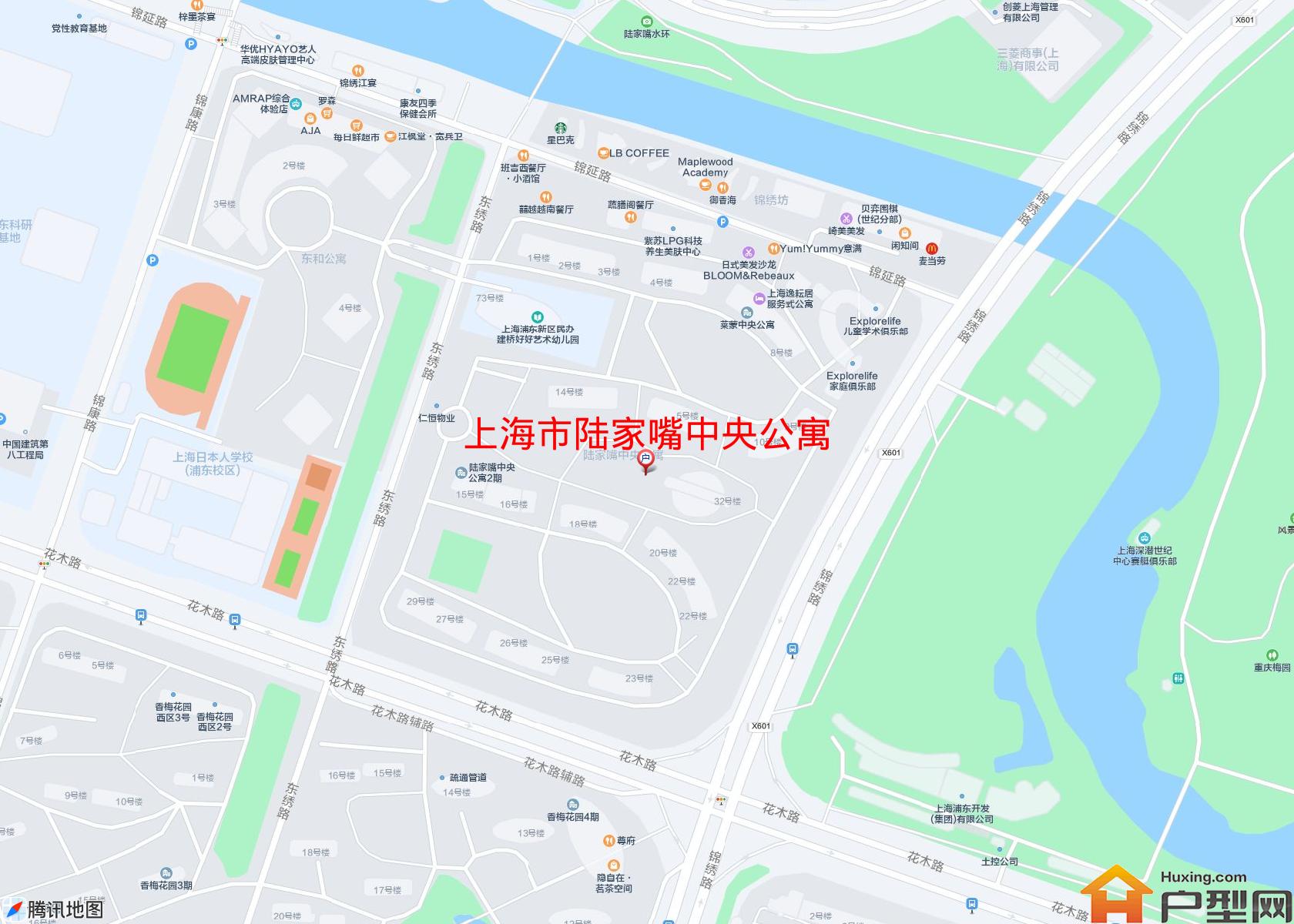 陆家嘴中央公寓小区 - 户型网