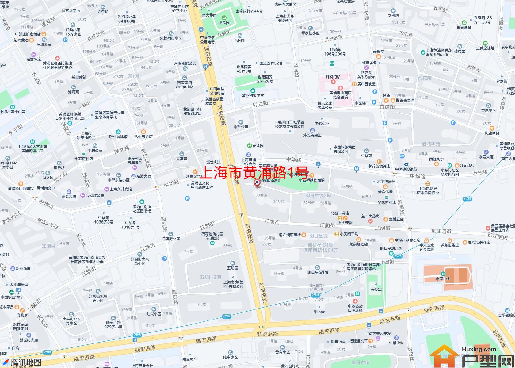 黄浦路1号小区 - 户型网