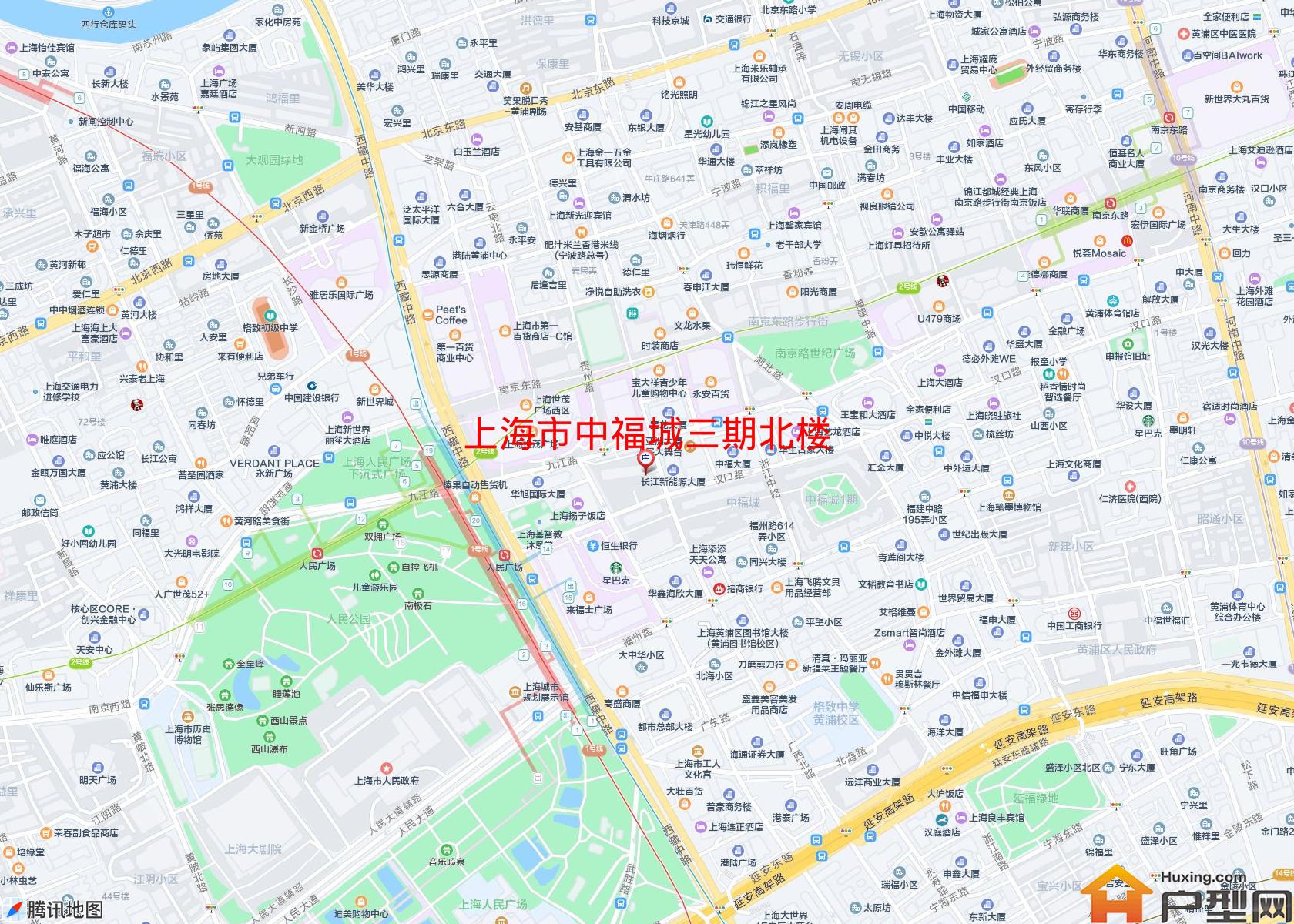中福城三期北楼小区 - 户型网