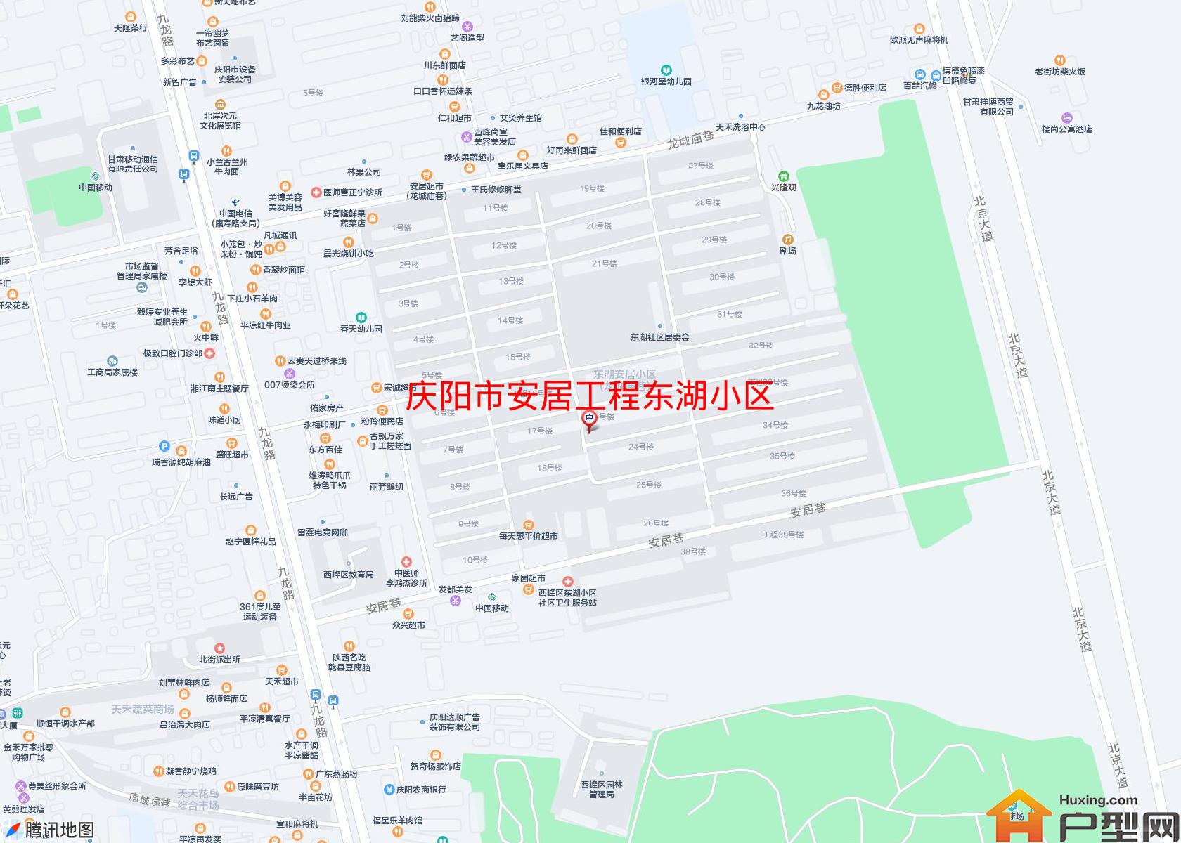 安居工程东湖小区小区 - 户型网