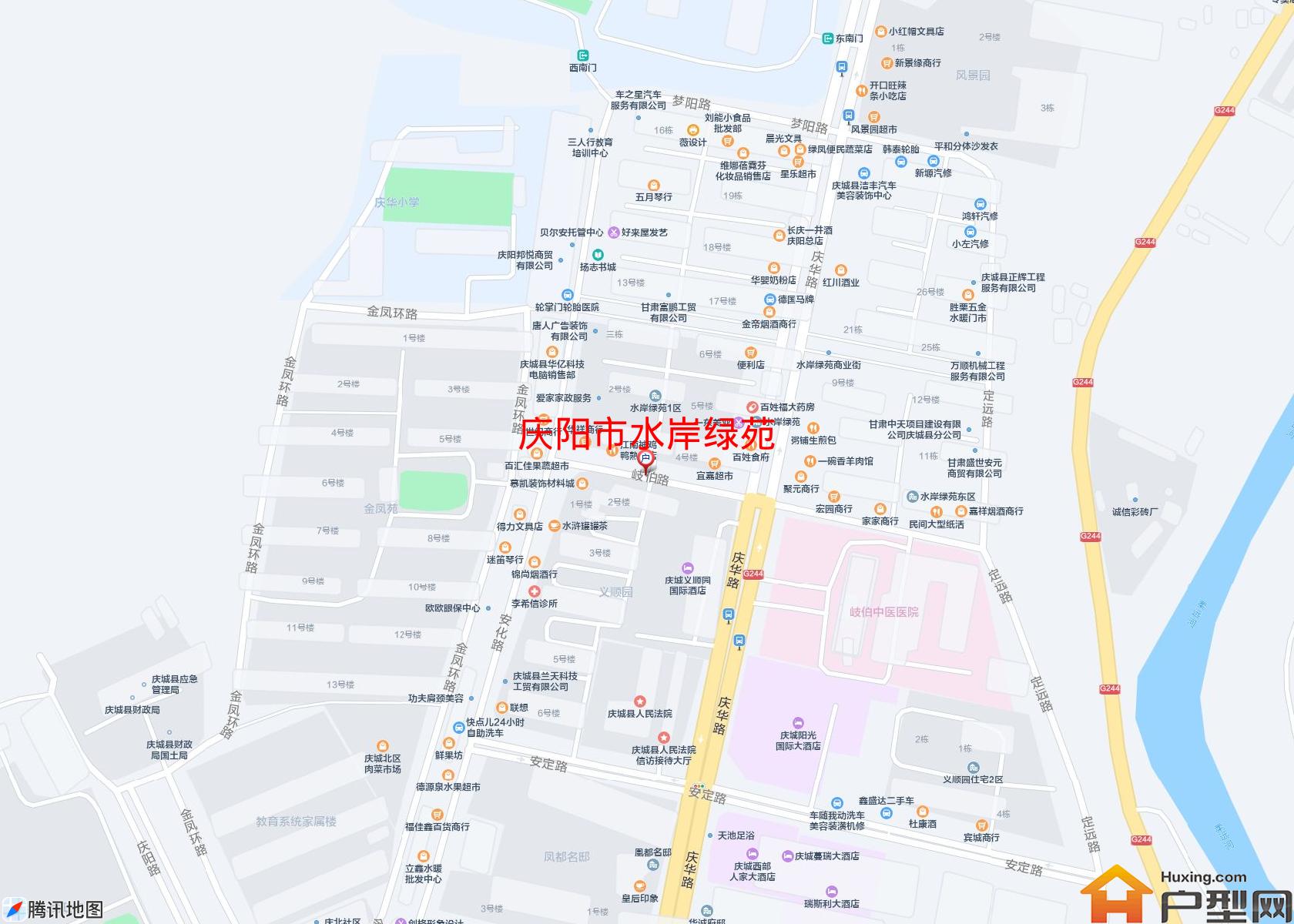 水岸绿苑小区 - 户型网