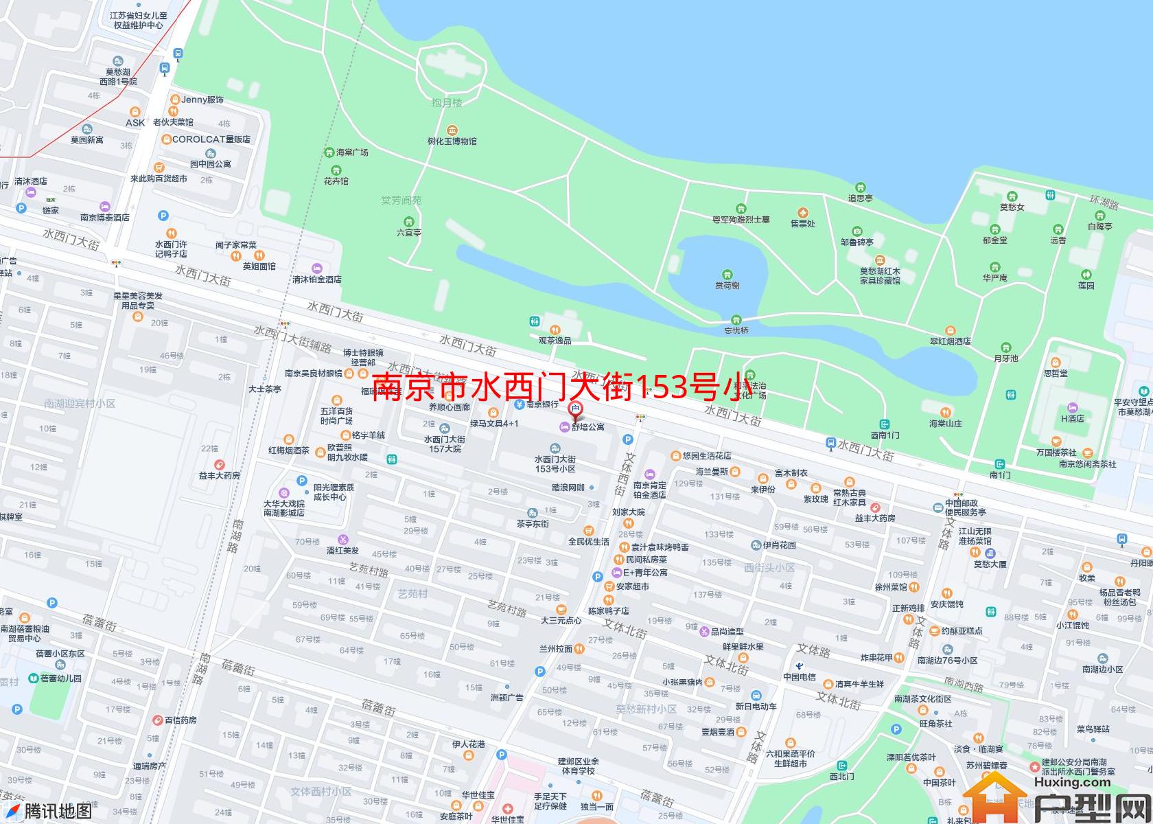 水西门大街153号小区小区 - 户型网