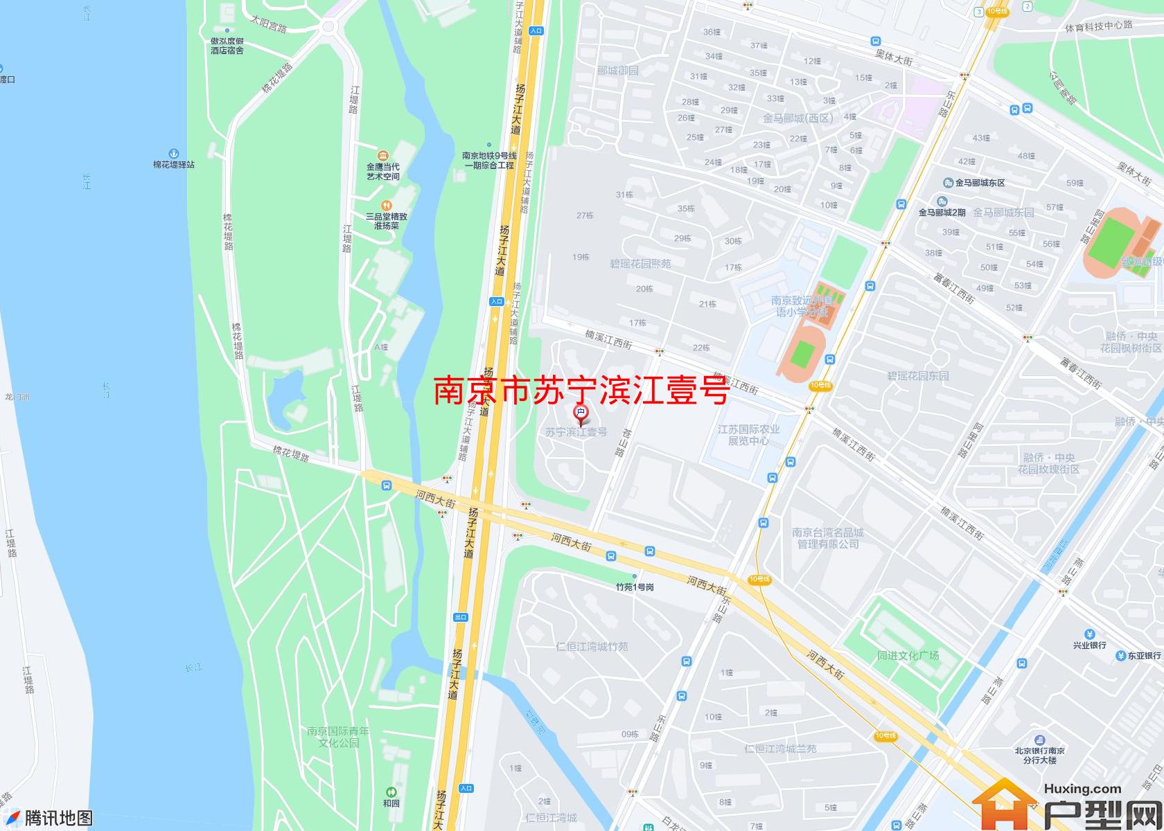 苏宁滨江壹号小区 - 户型网