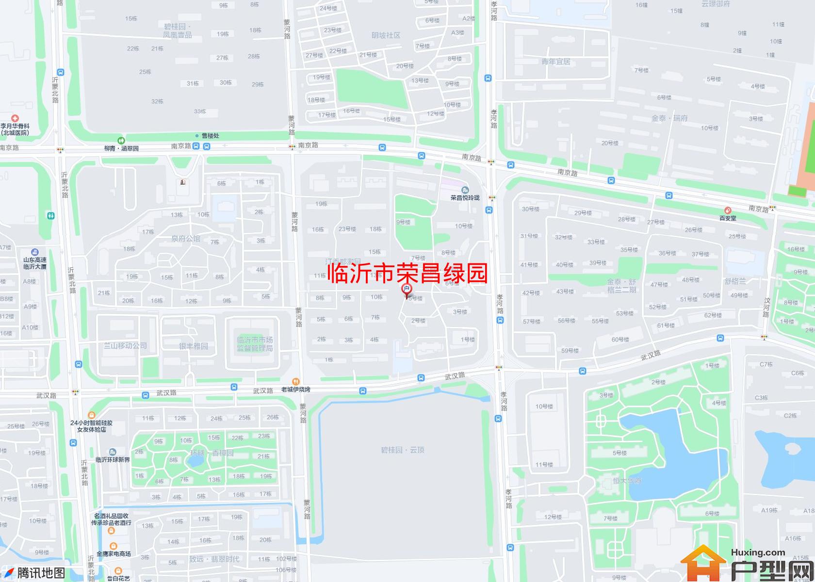 荣昌绿园小区 - 户型网