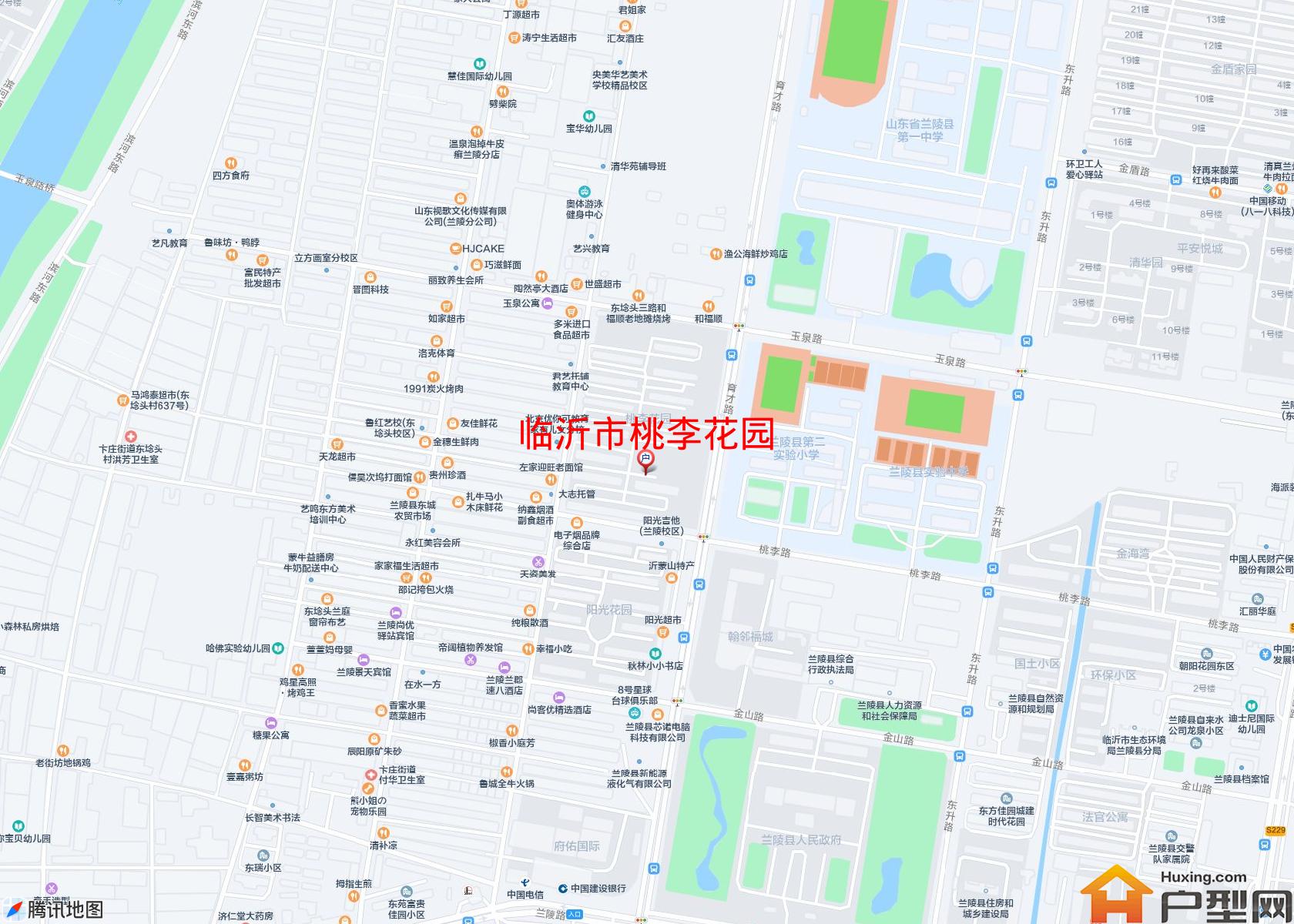 桃李花园小区 - 户型网
