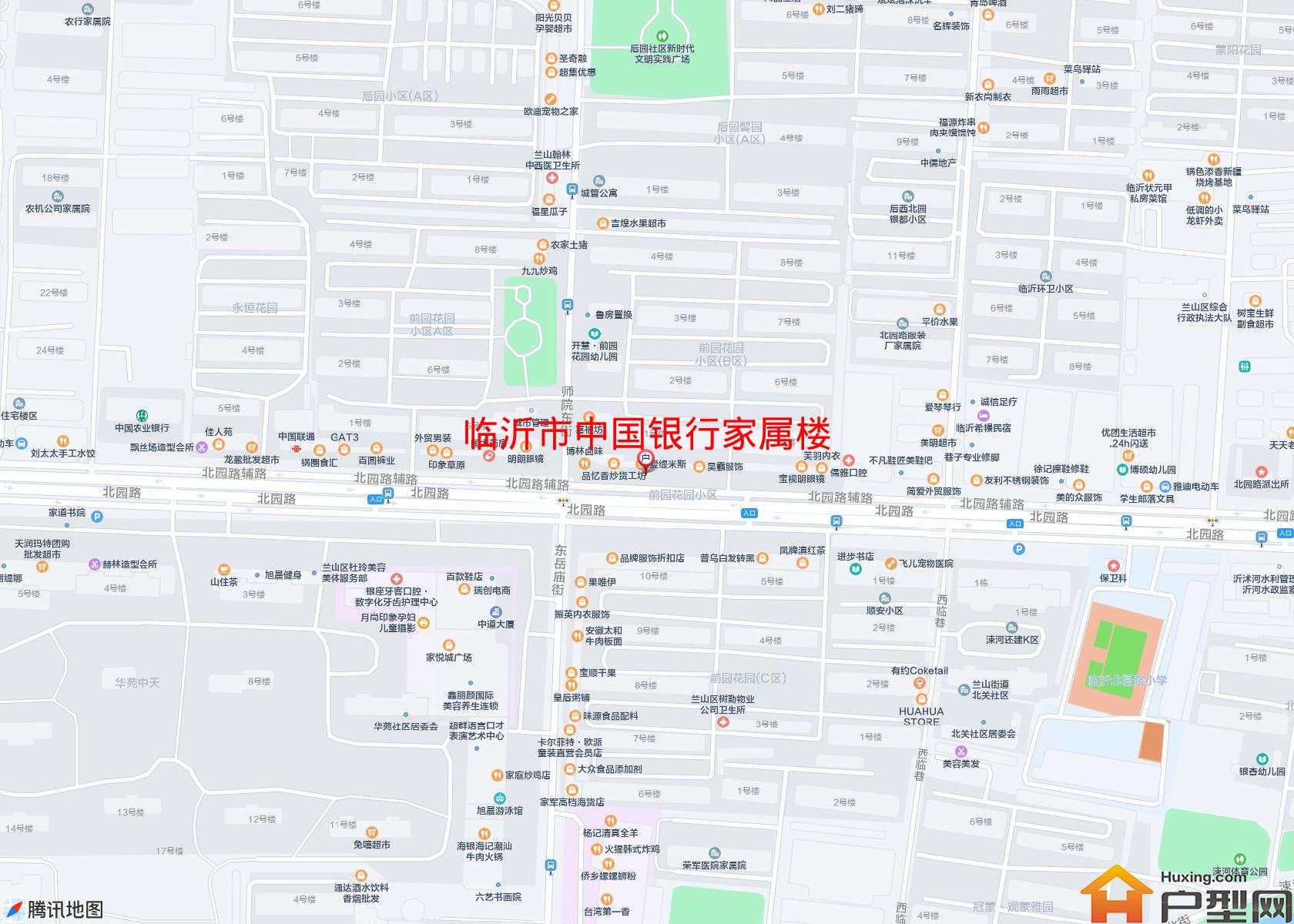中国银行家属楼小区 - 户型网