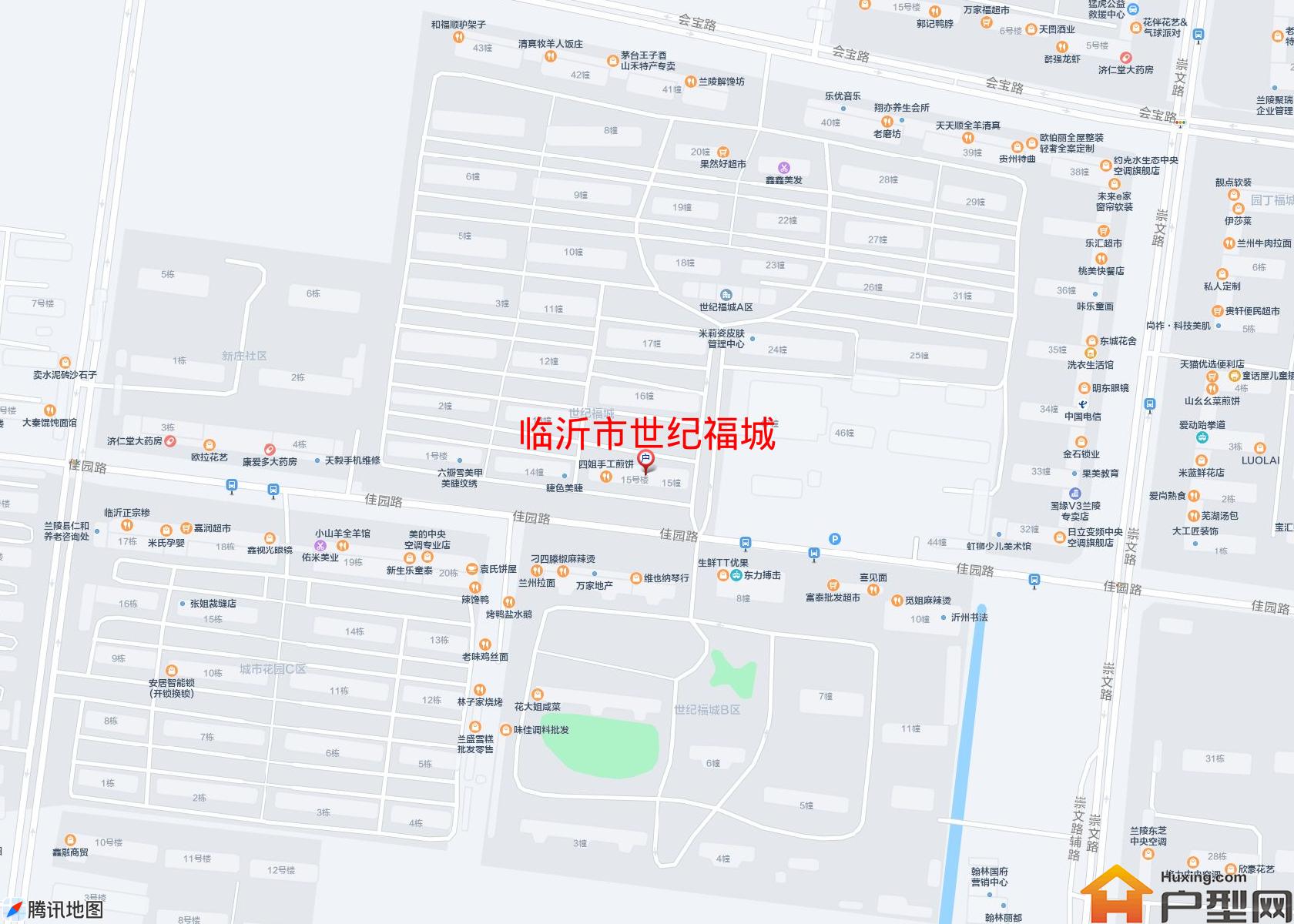 世纪福城小区 - 户型网
