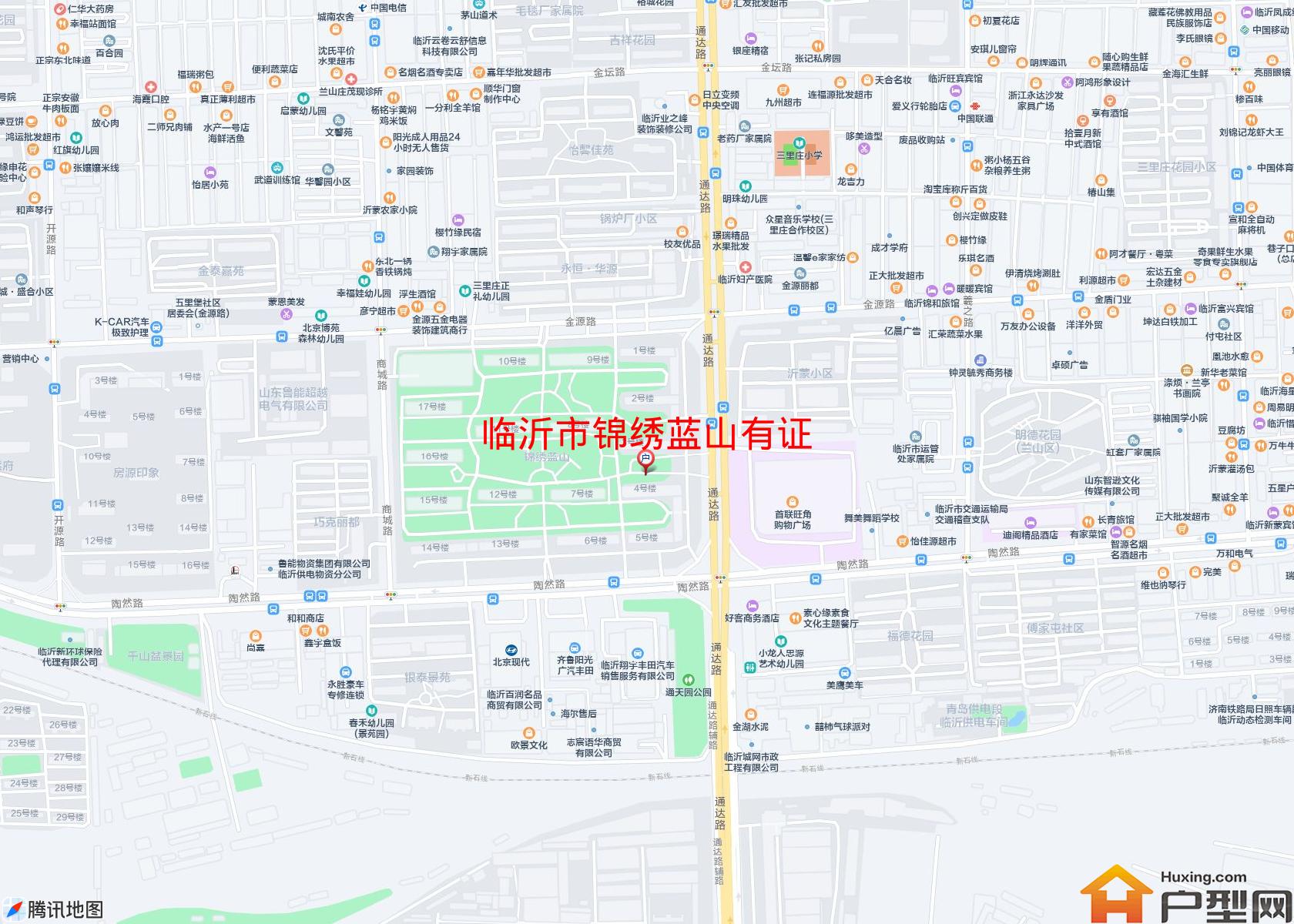 锦绣蓝山有证小区 - 户型网