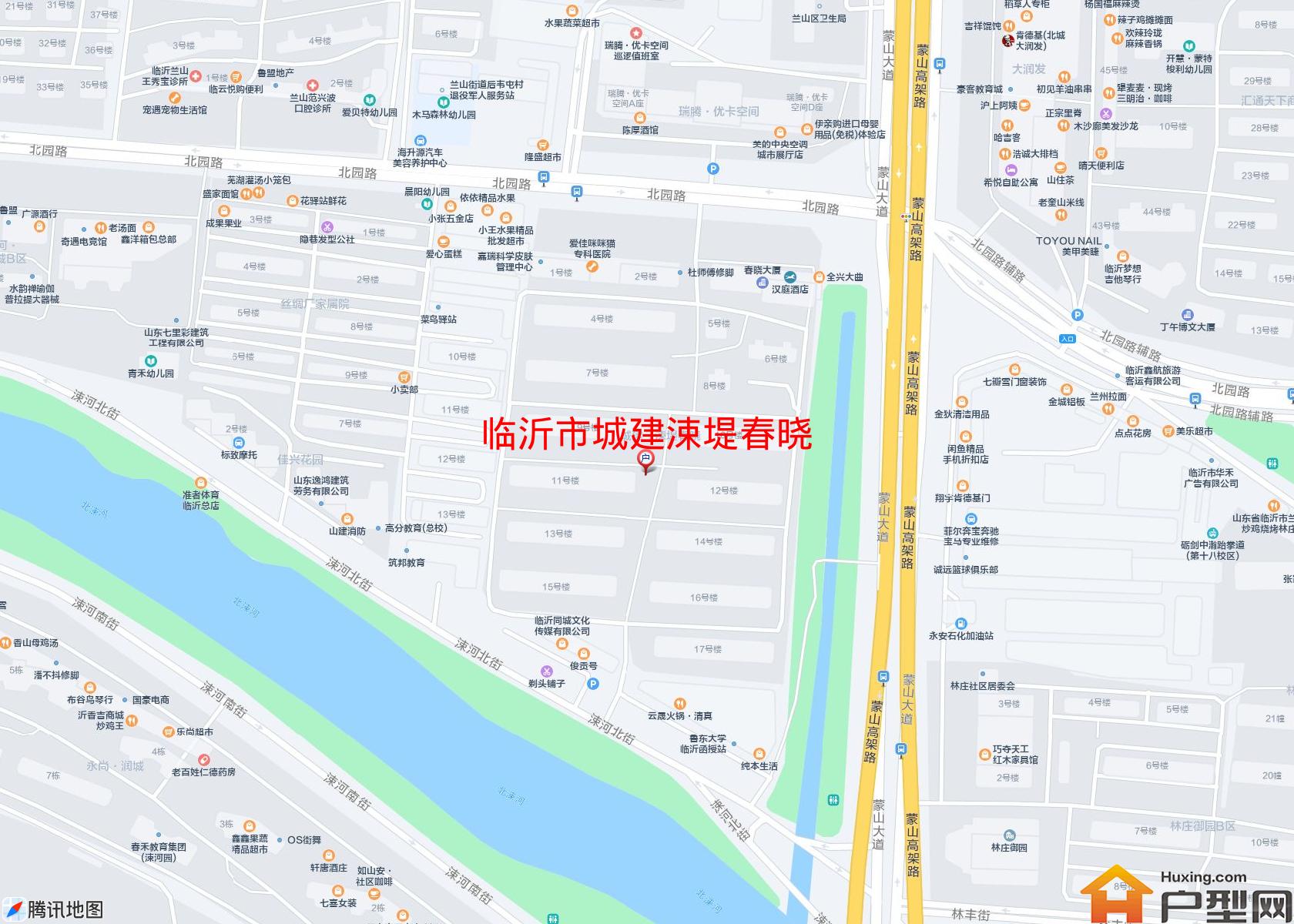 城建涑堤春晓小区 - 户型网