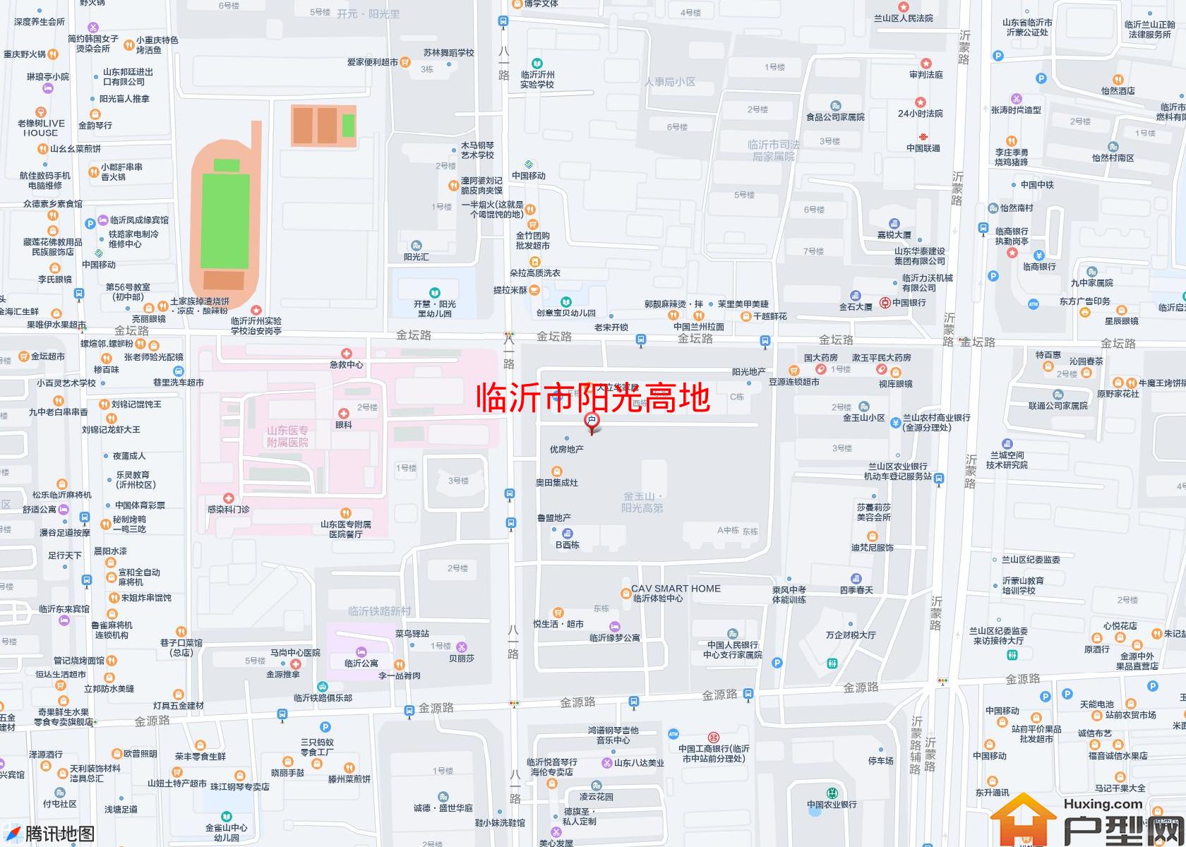 阳光高地小区 - 户型网