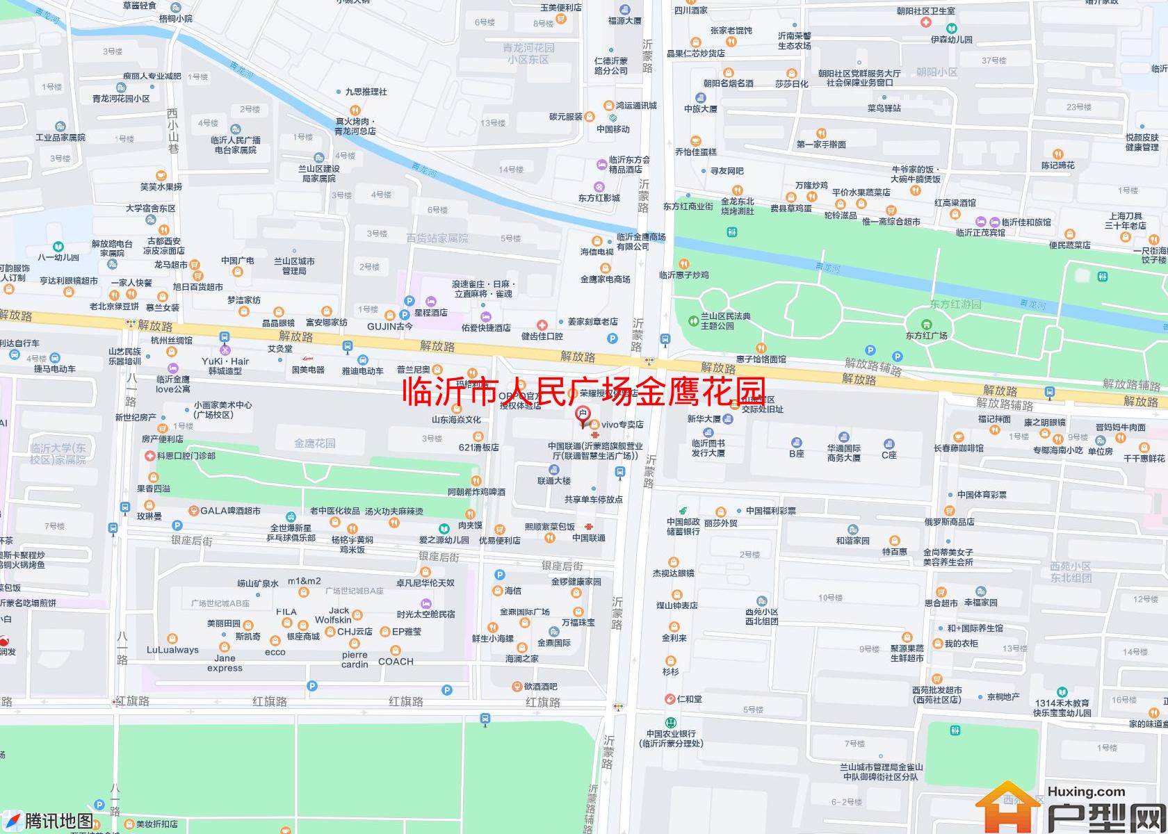 人民广场金鹰花园小区 - 户型网