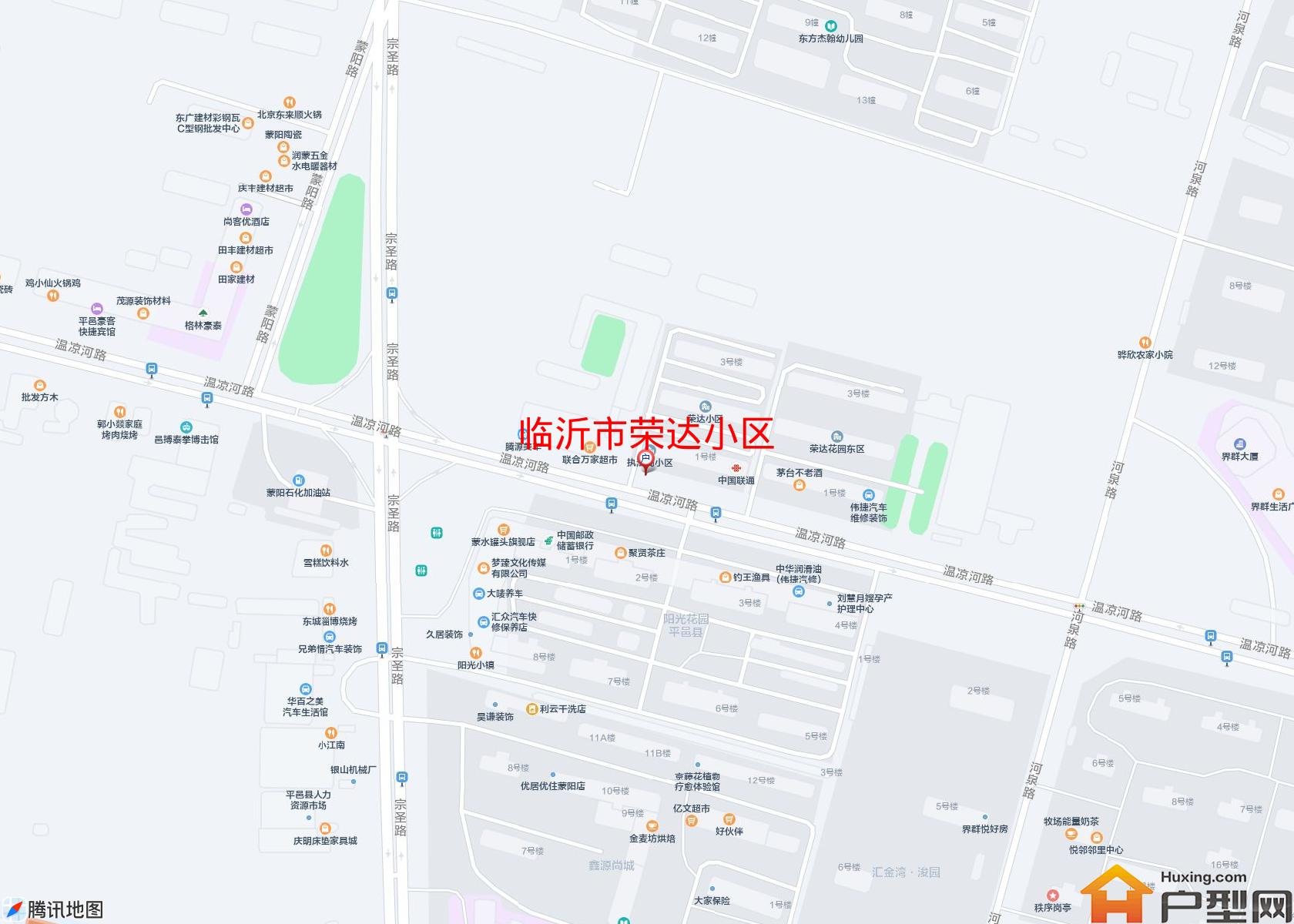 荣达小区小区 - 户型网