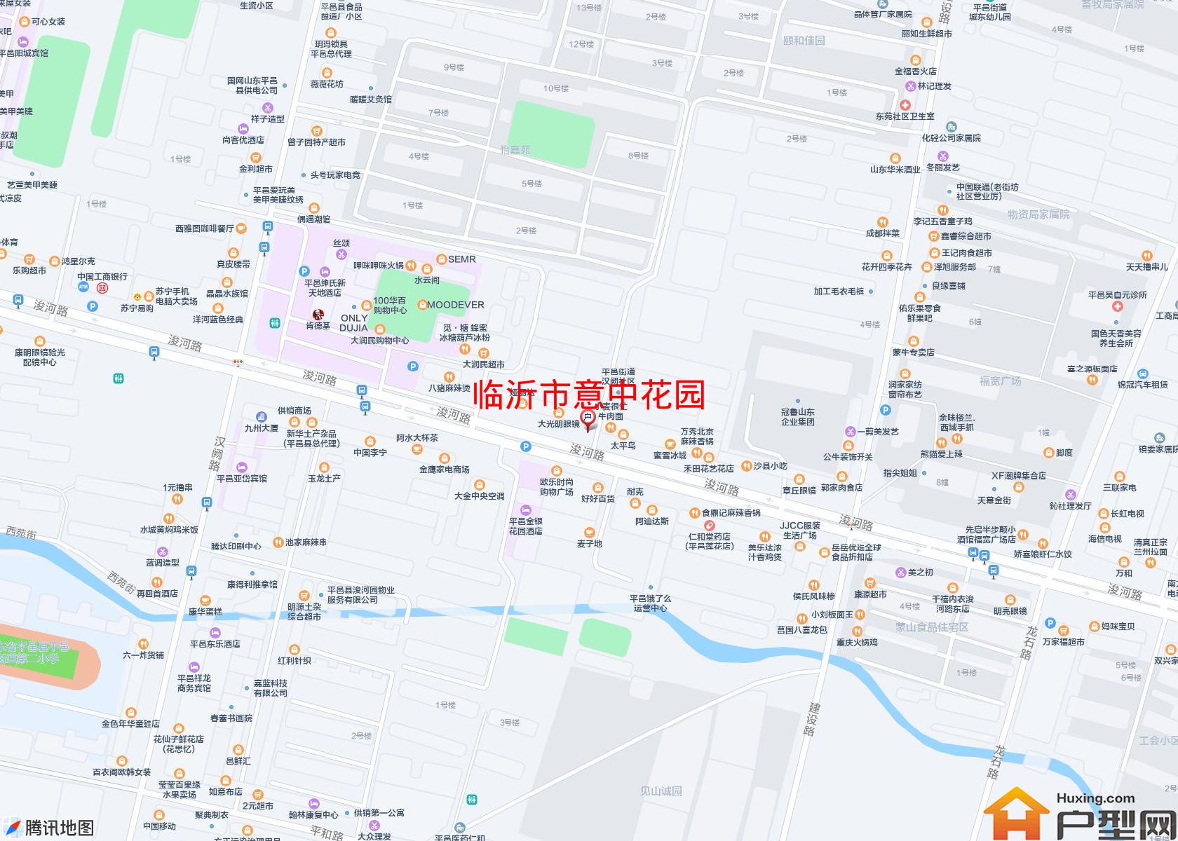 意中花园小区 - 户型网