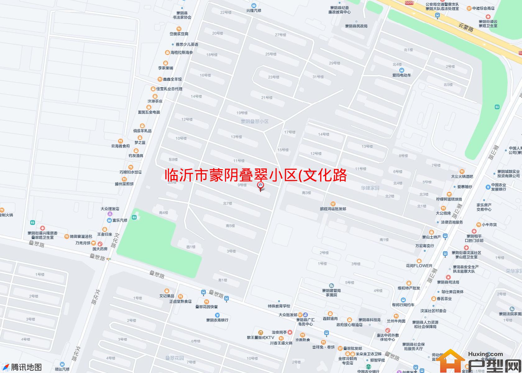 蒙阴叠翠小区(文化路)小区 - 户型网