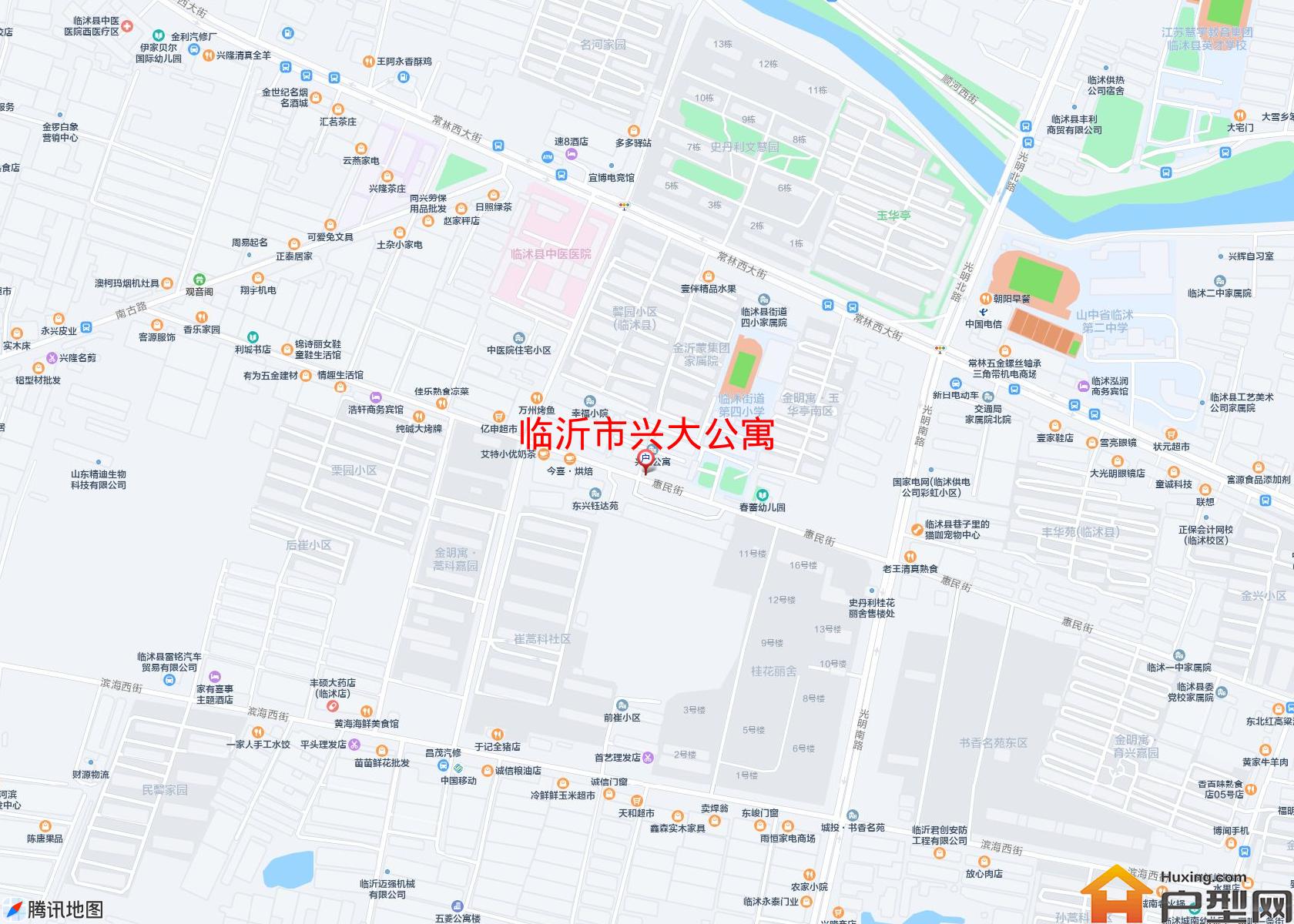 兴大公寓小区 - 户型网