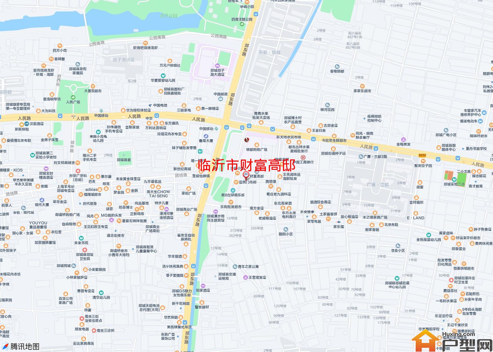 财富高邸小区 - 户型网