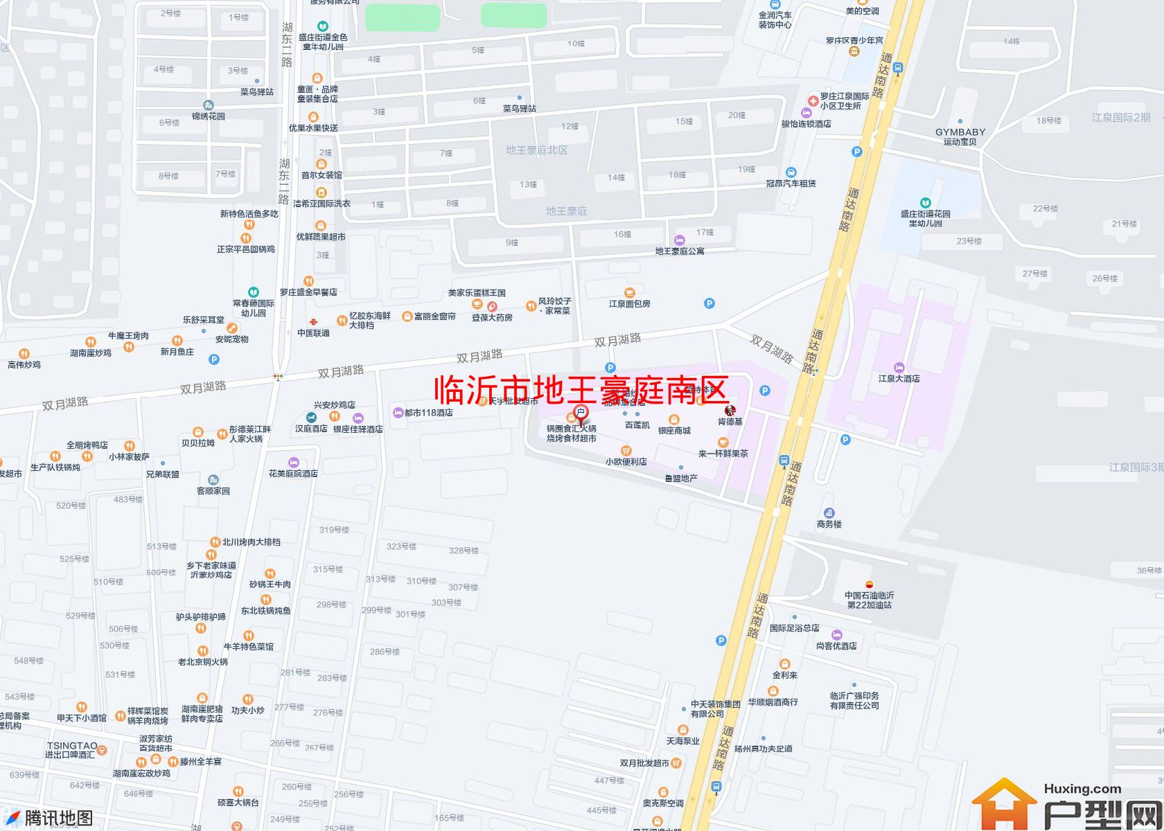 地王豪庭南区小区 - 户型网
