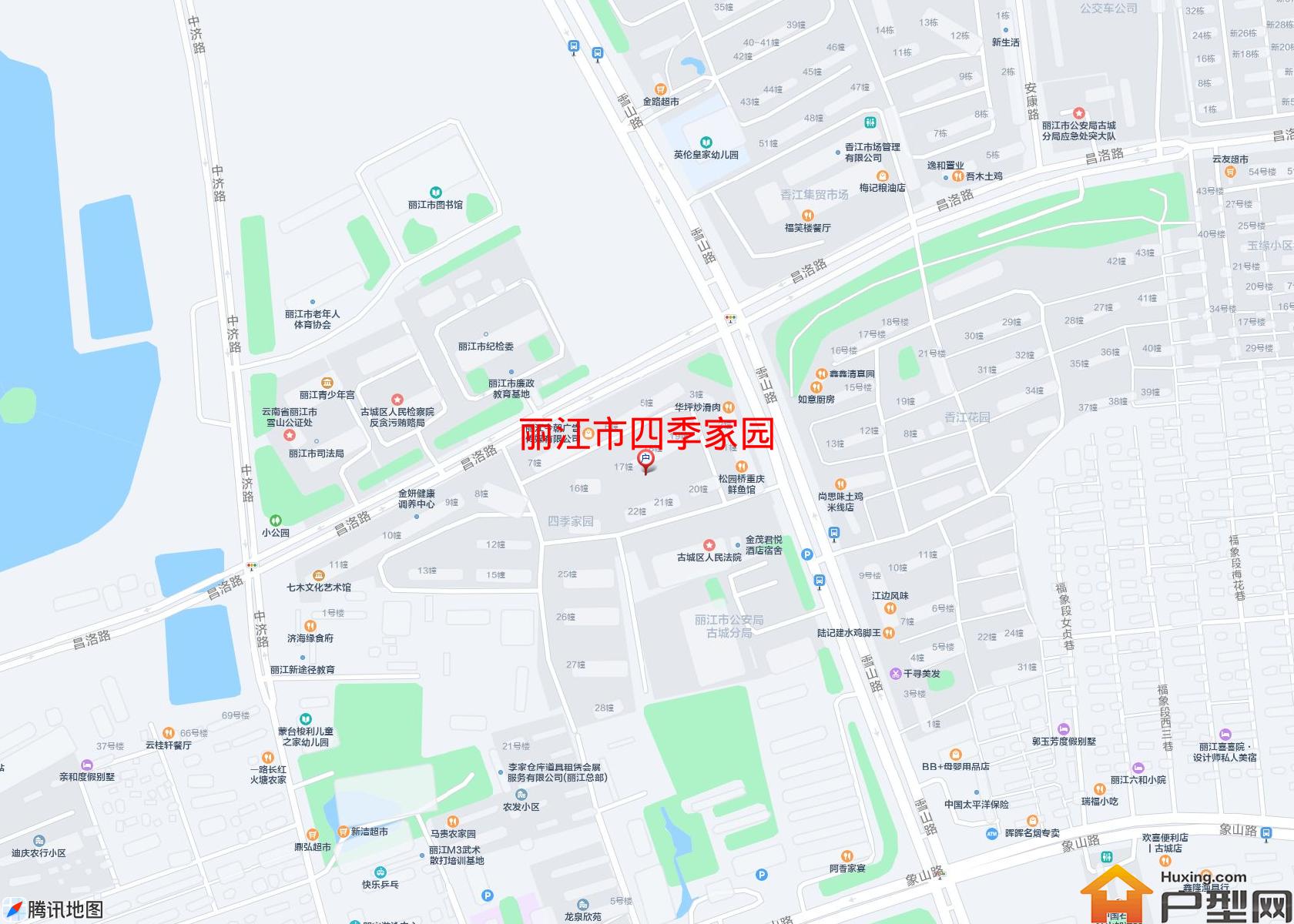 四季家园小区 - 户型网