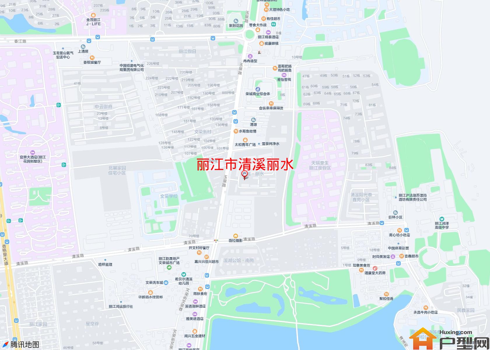 清溪丽水小区 - 户型网