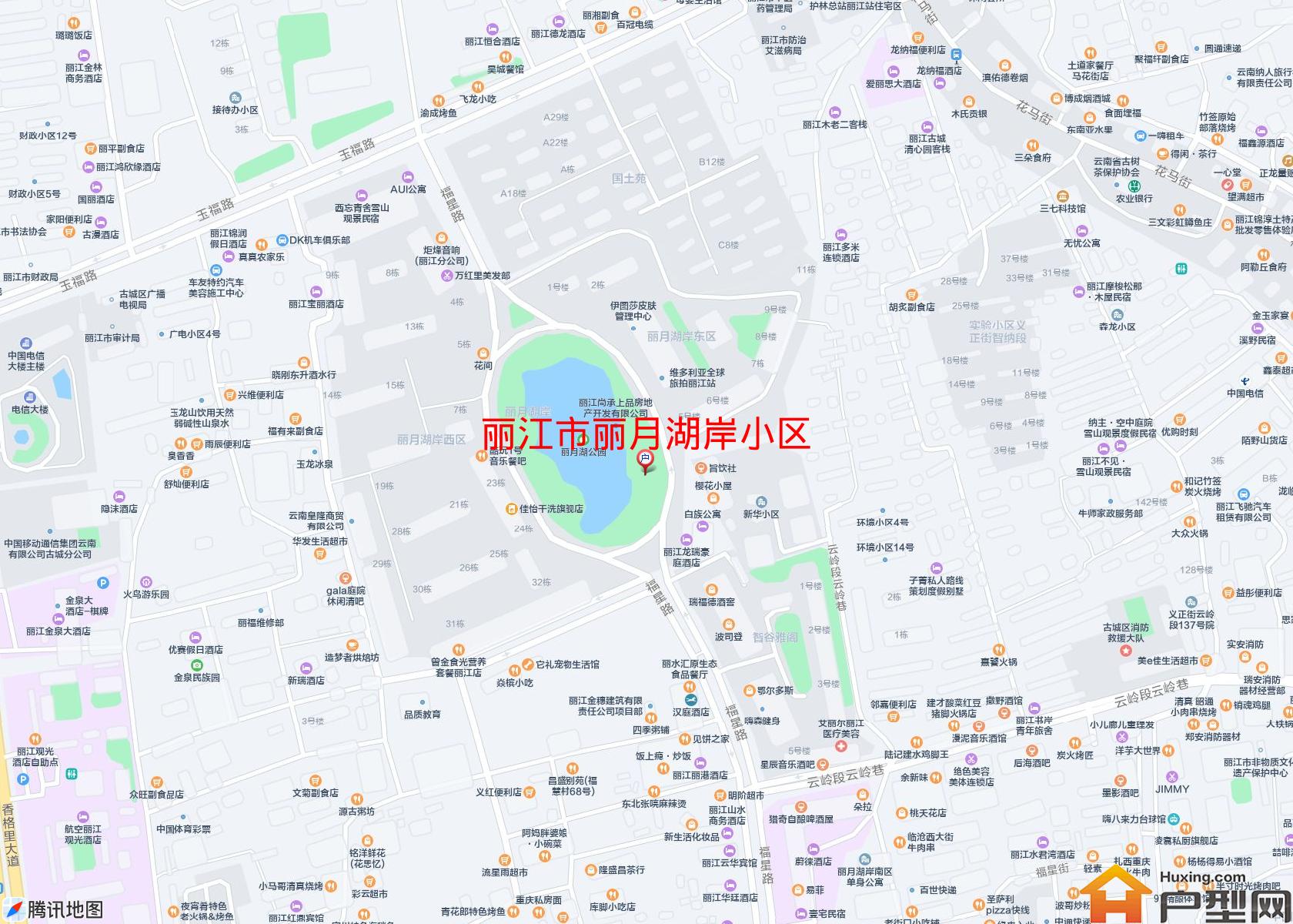 丽月湖岸小区小区 - 户型网