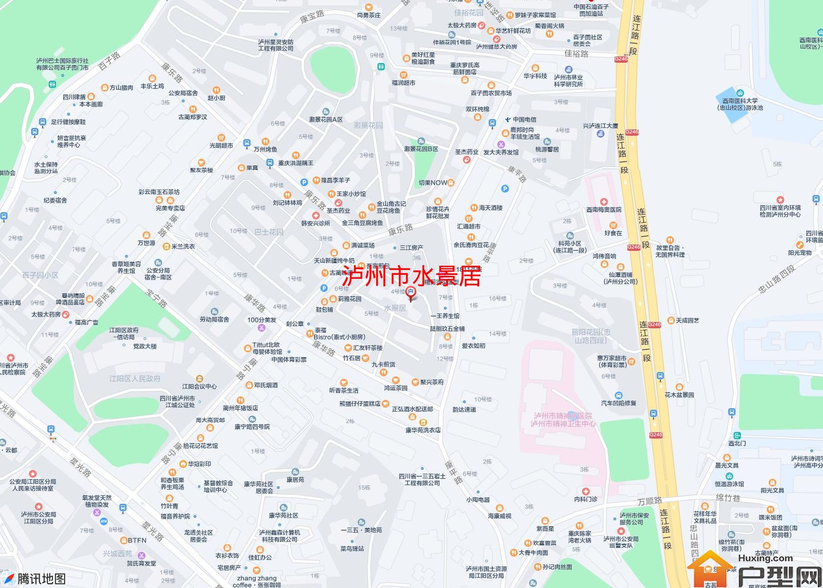 水景居小区 - 户型网