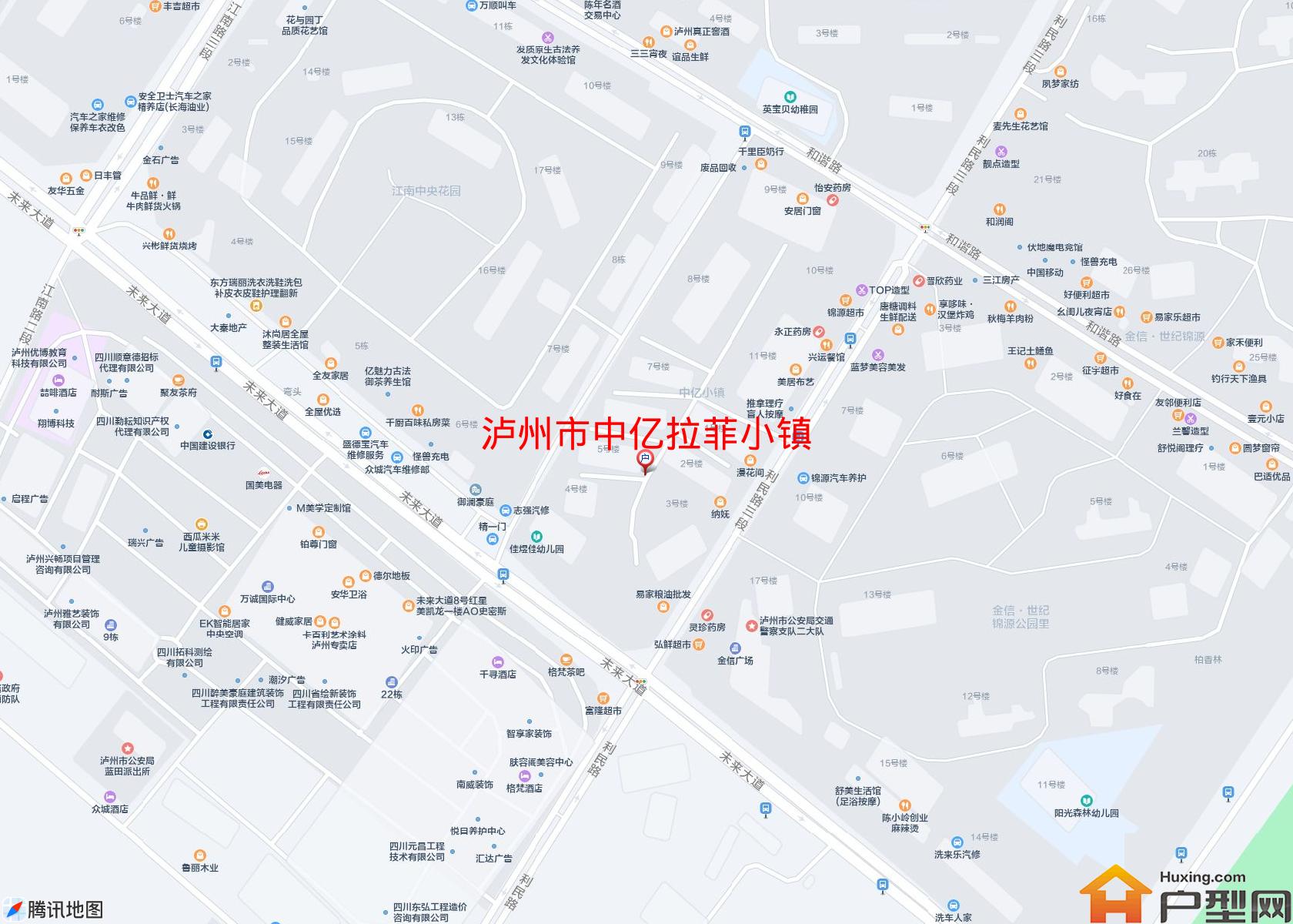 中亿拉菲小镇小区 - 户型网