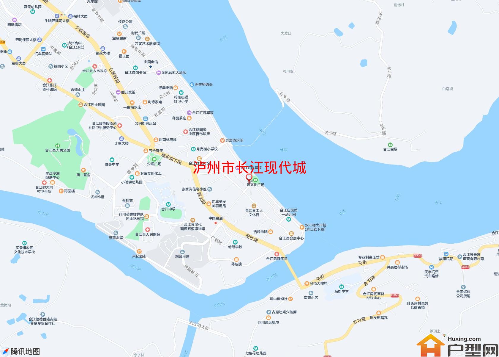 长江现代城小区 - 户型网