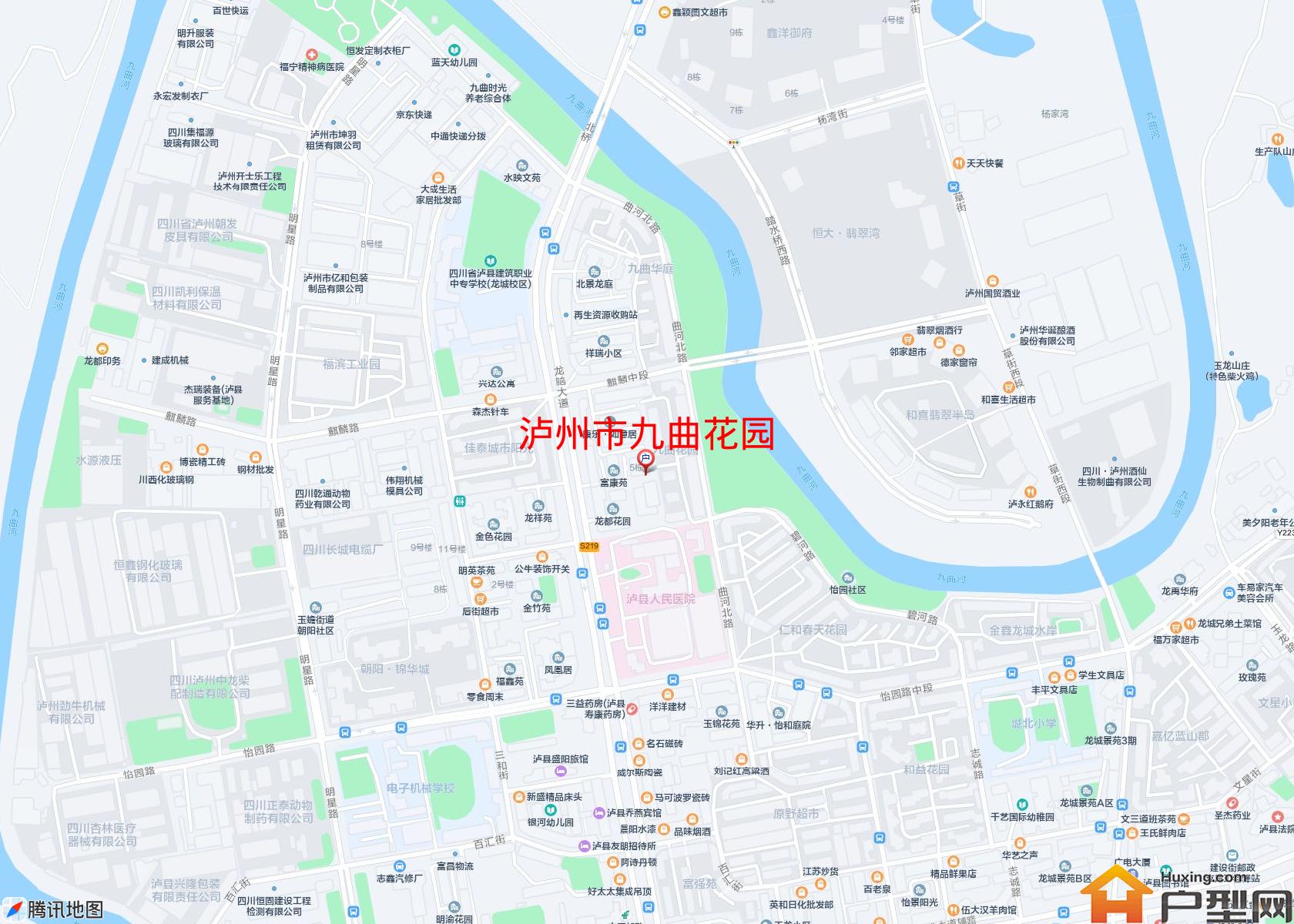 九曲花园小区 - 户型网