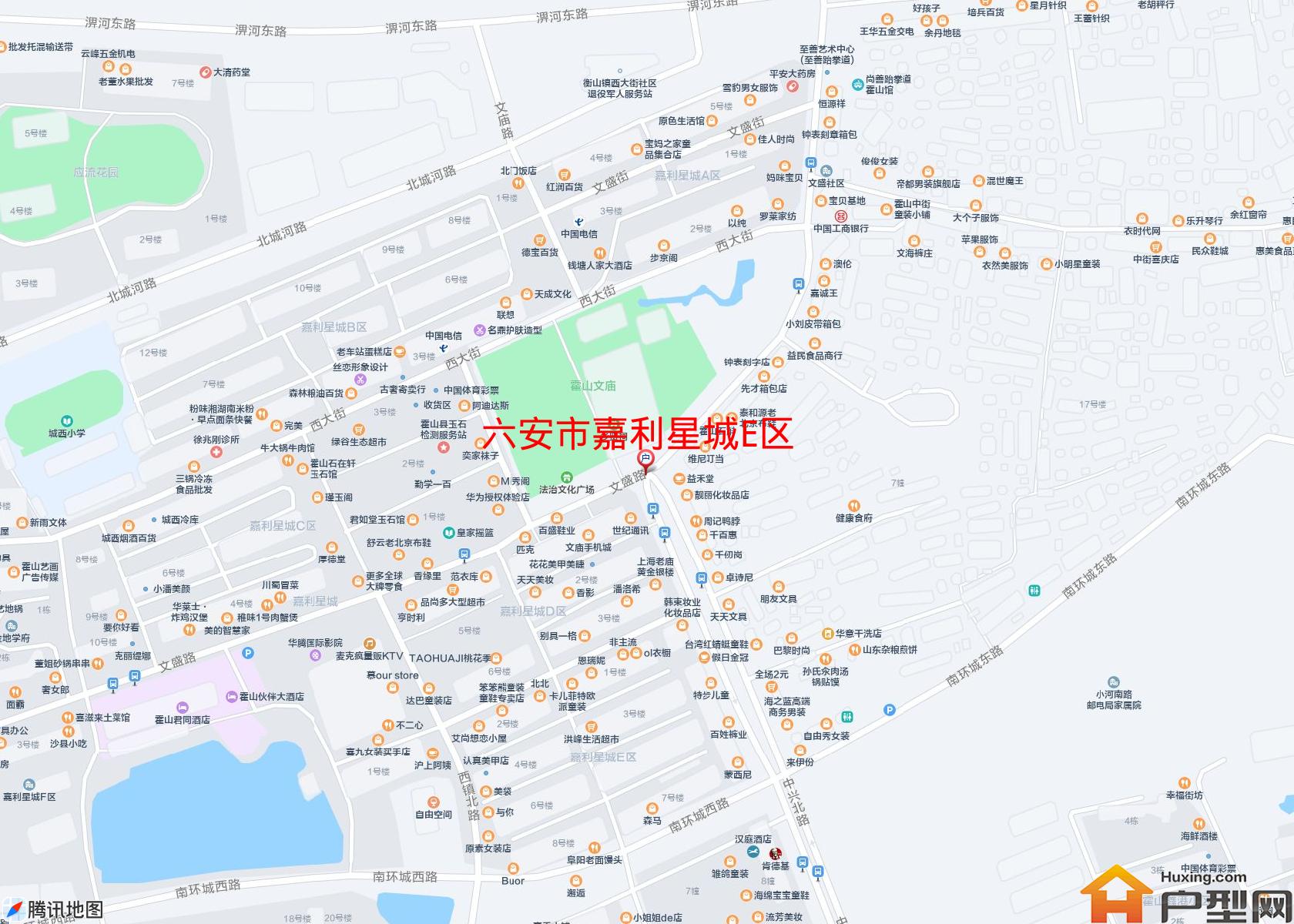 嘉利星城E区小区 - 户型网
