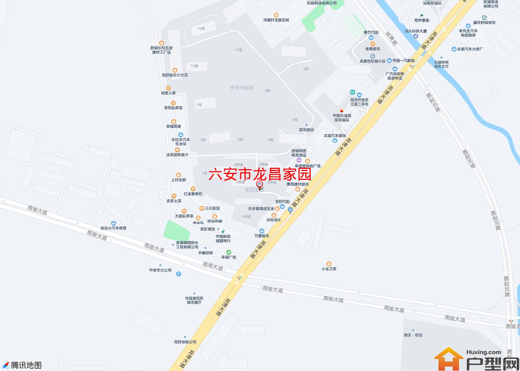 龙昌家园小区 - 户型网