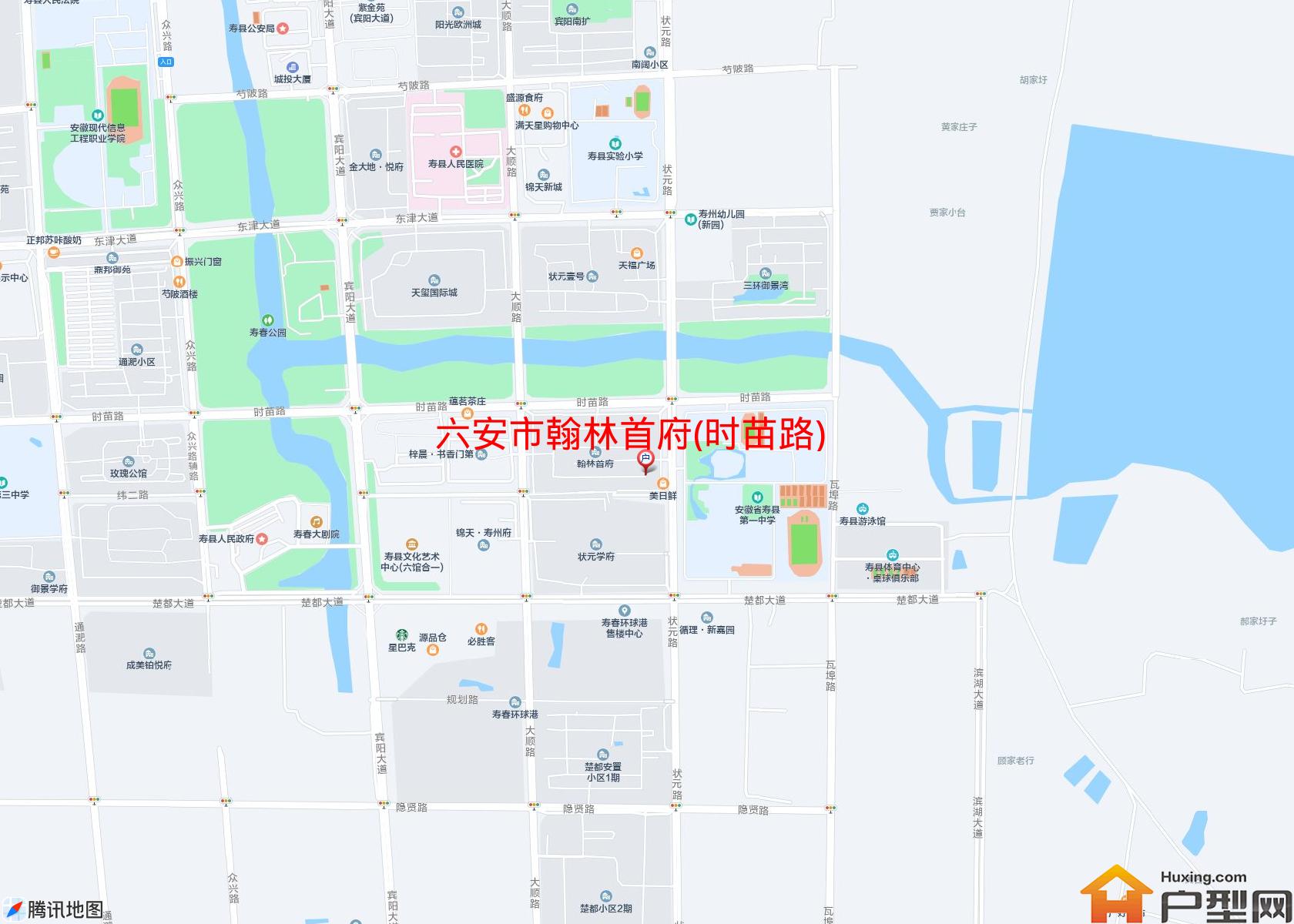 翰林首府(时苗路)小区 - 户型网