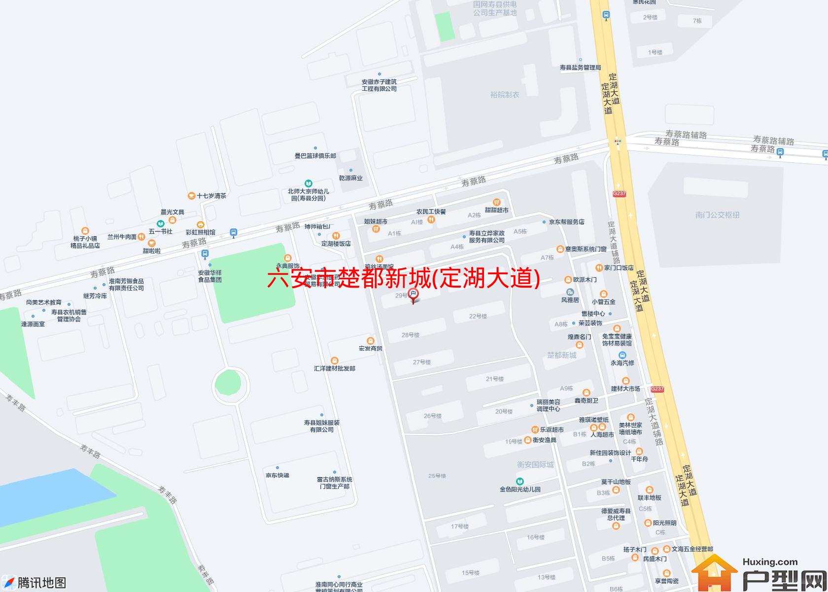 楚都新城(定湖大道)小区 - 户型网
