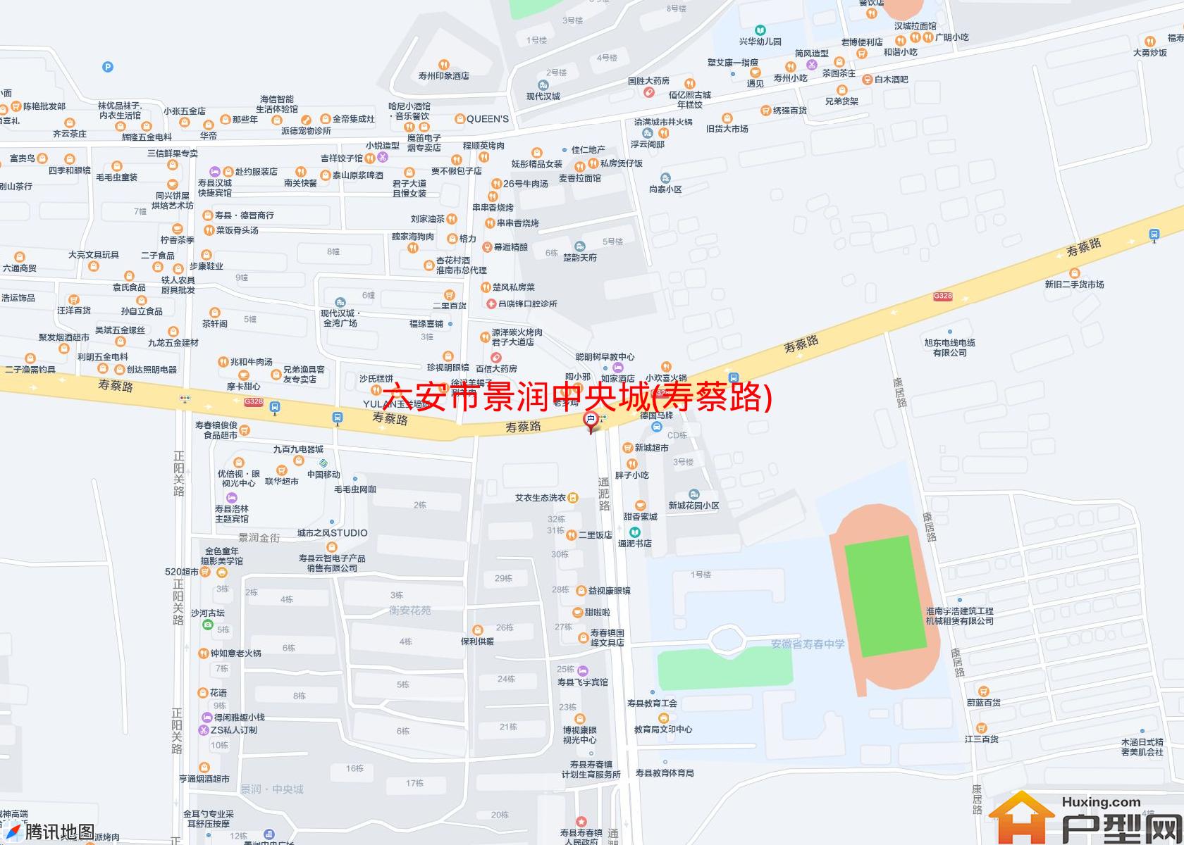 景润中央城(寿蔡路)小区 - 户型网