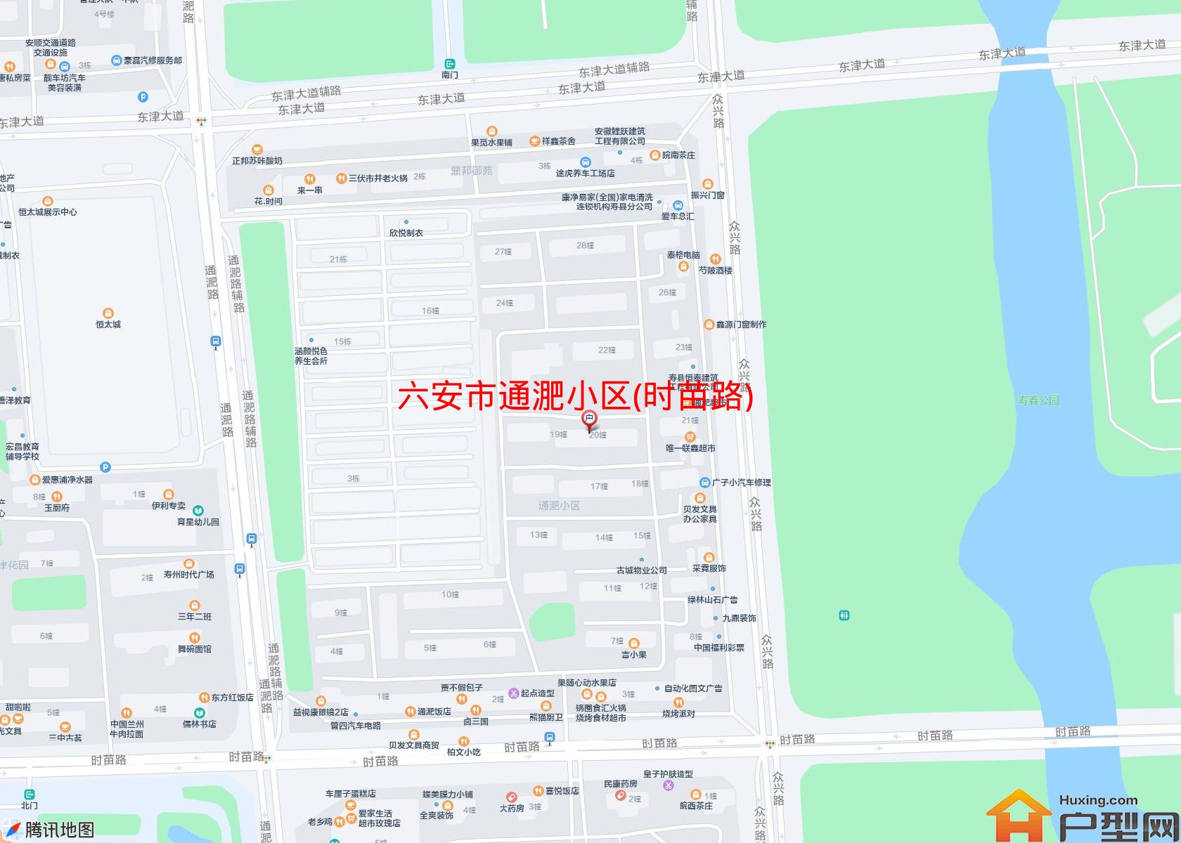 通淝小区(时苗路)小区 - 户型网