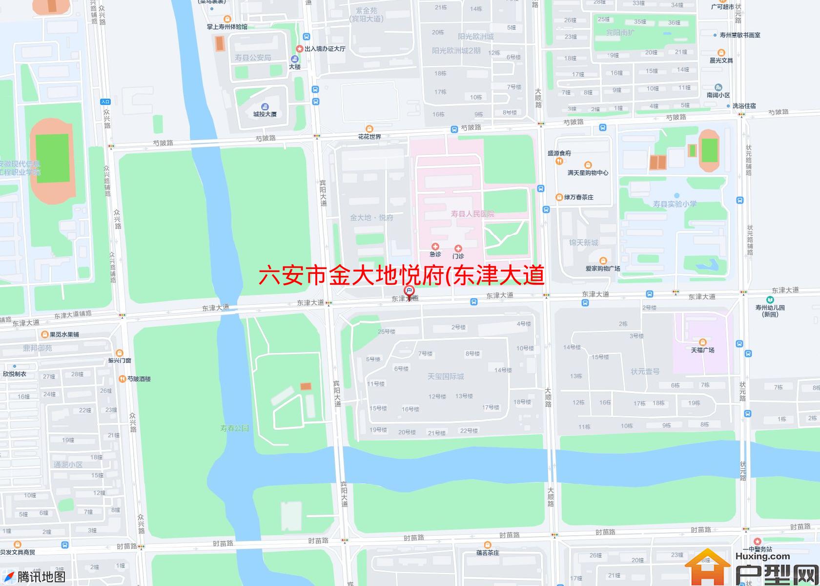金大地悦府(东津大道)小区 - 户型网