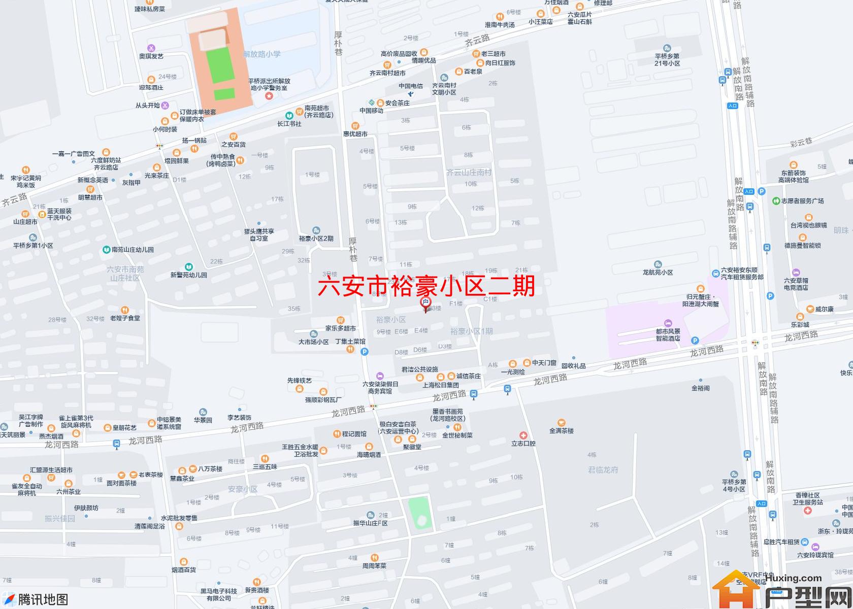 裕豪小区二期小区 - 户型网