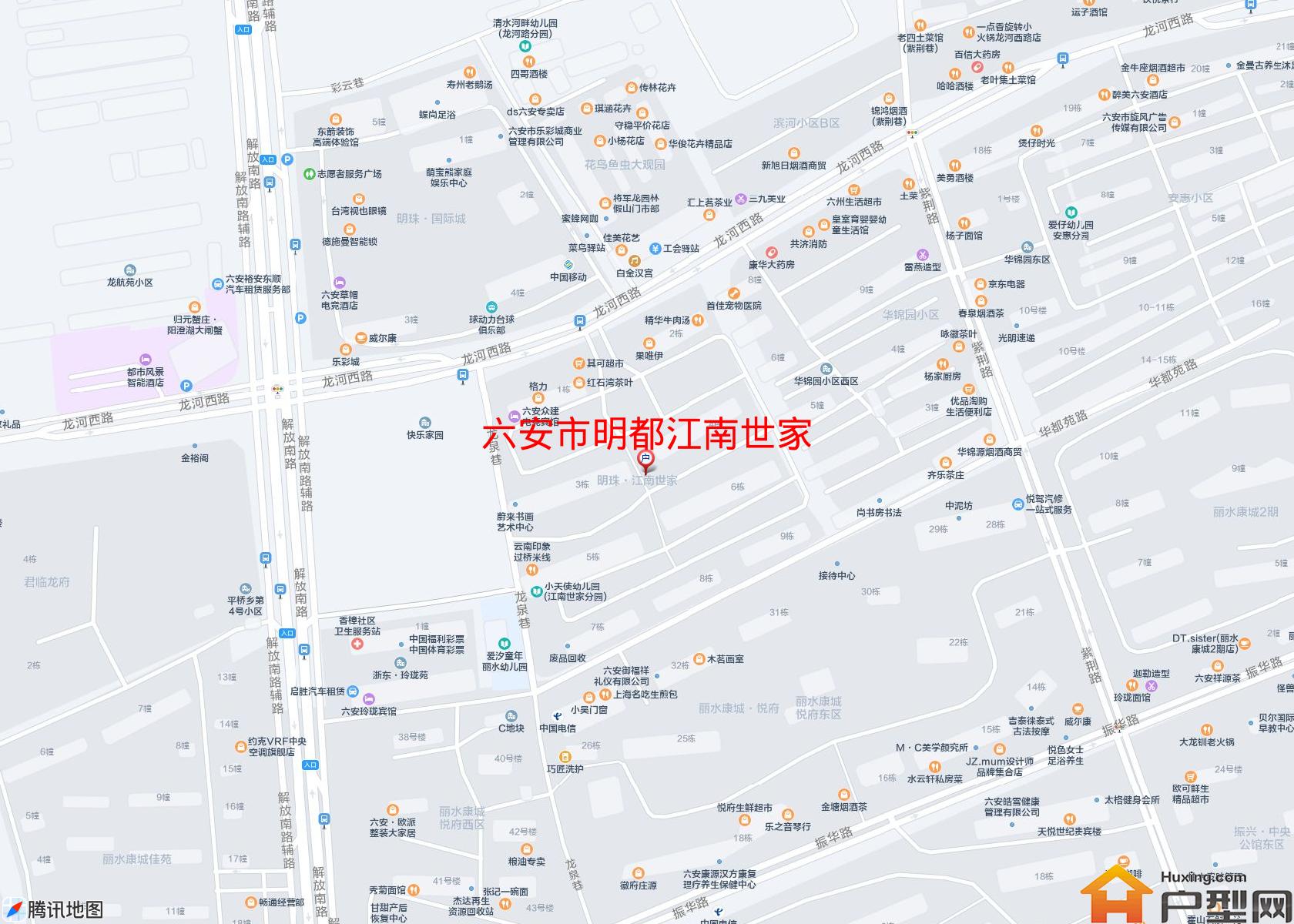 明都江南世家小区 - 户型网